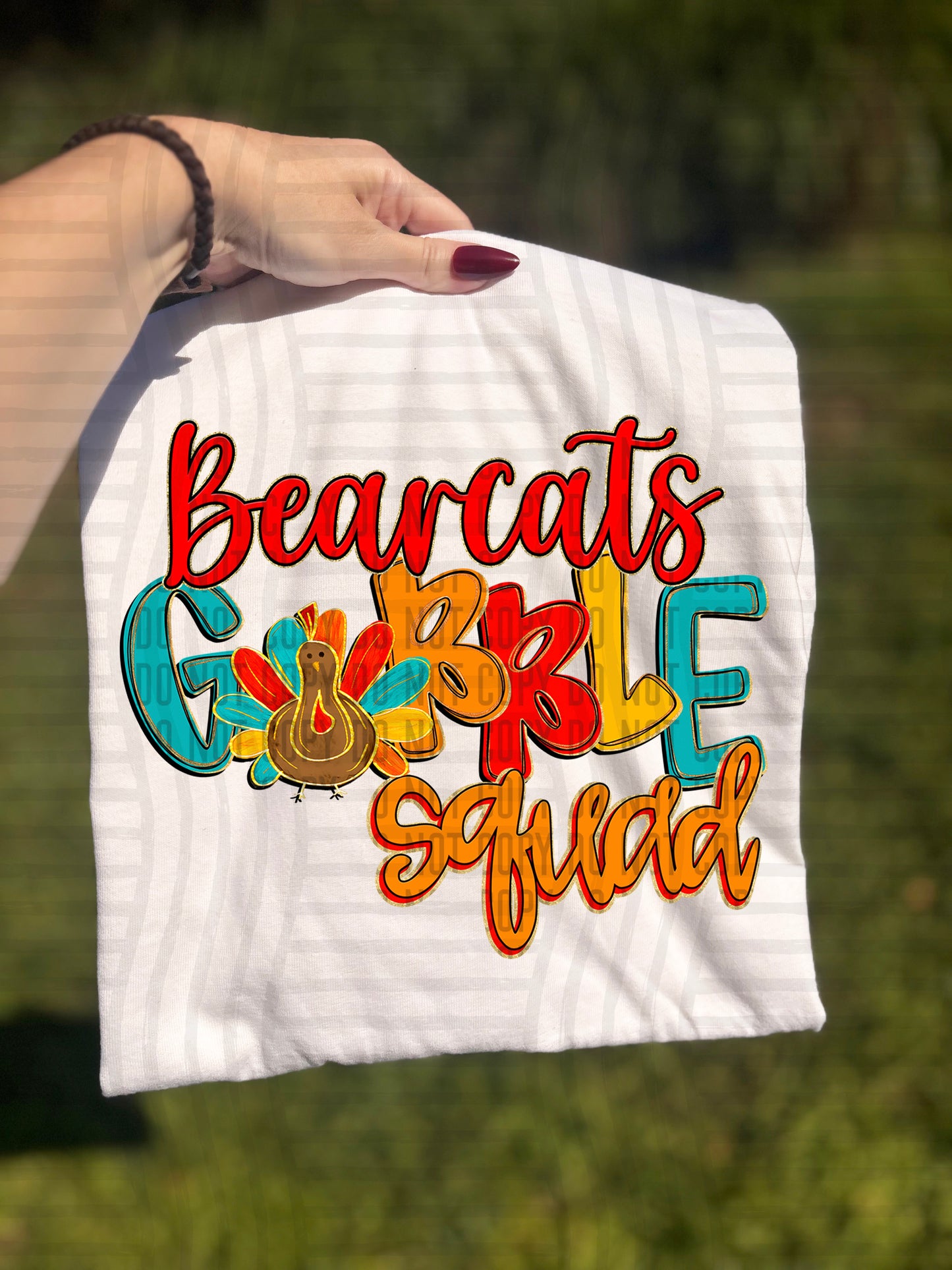 GOBBLE SQUAD MASCOTS - 300 dpi Digital Download