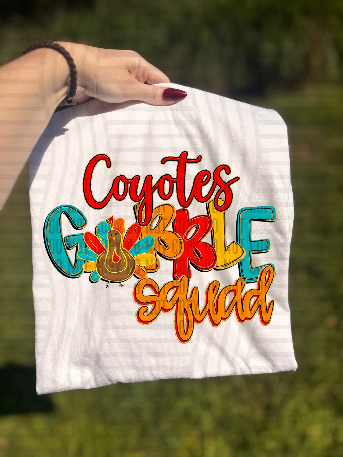 GOBBLE SQUAD MASCOTS - 300 dpi Digital Download