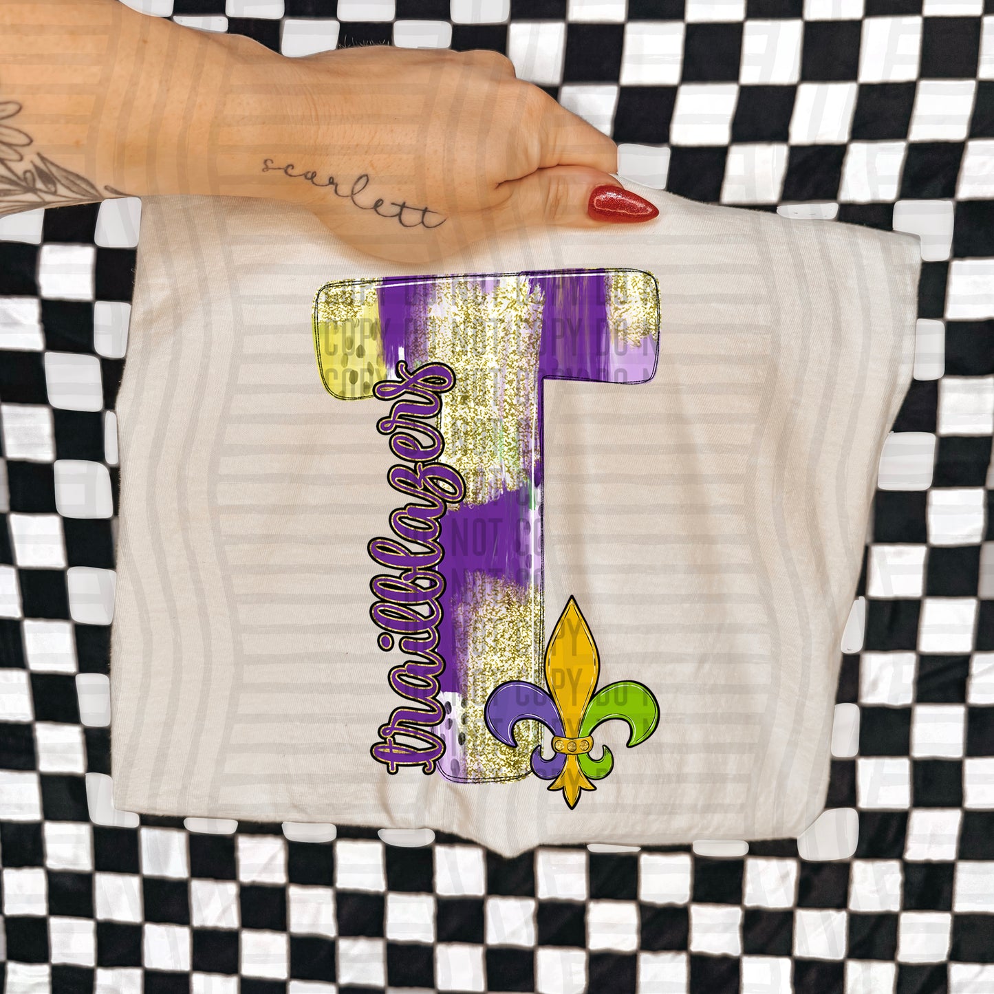 Mardi Mascots Custom + Dropdown  - 300 dpi Digital Download