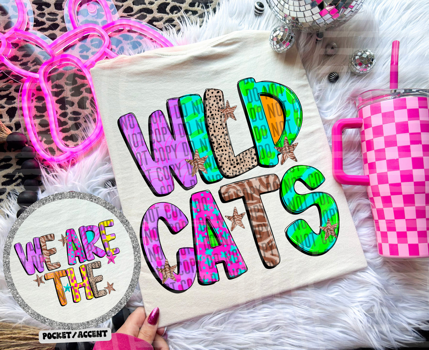 Funky Mix Up - Optional POCKET - Custom + Dropdown  - 300 dpi Digital Download