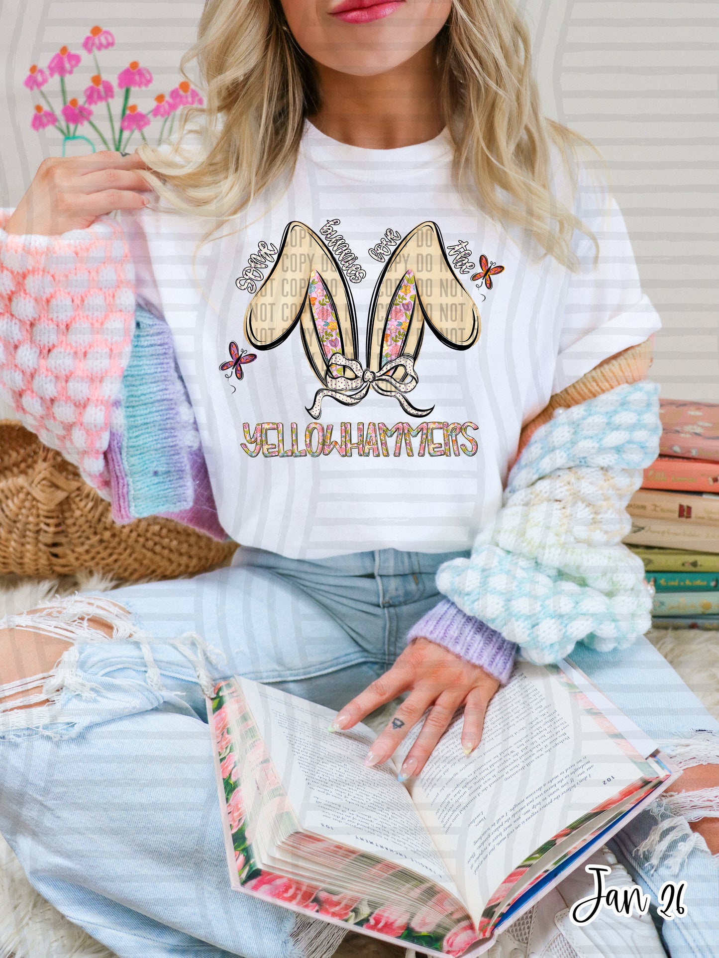 Some bunnies love the  MASCOT- Custom + Dropdown - 300 dpi Digital Download