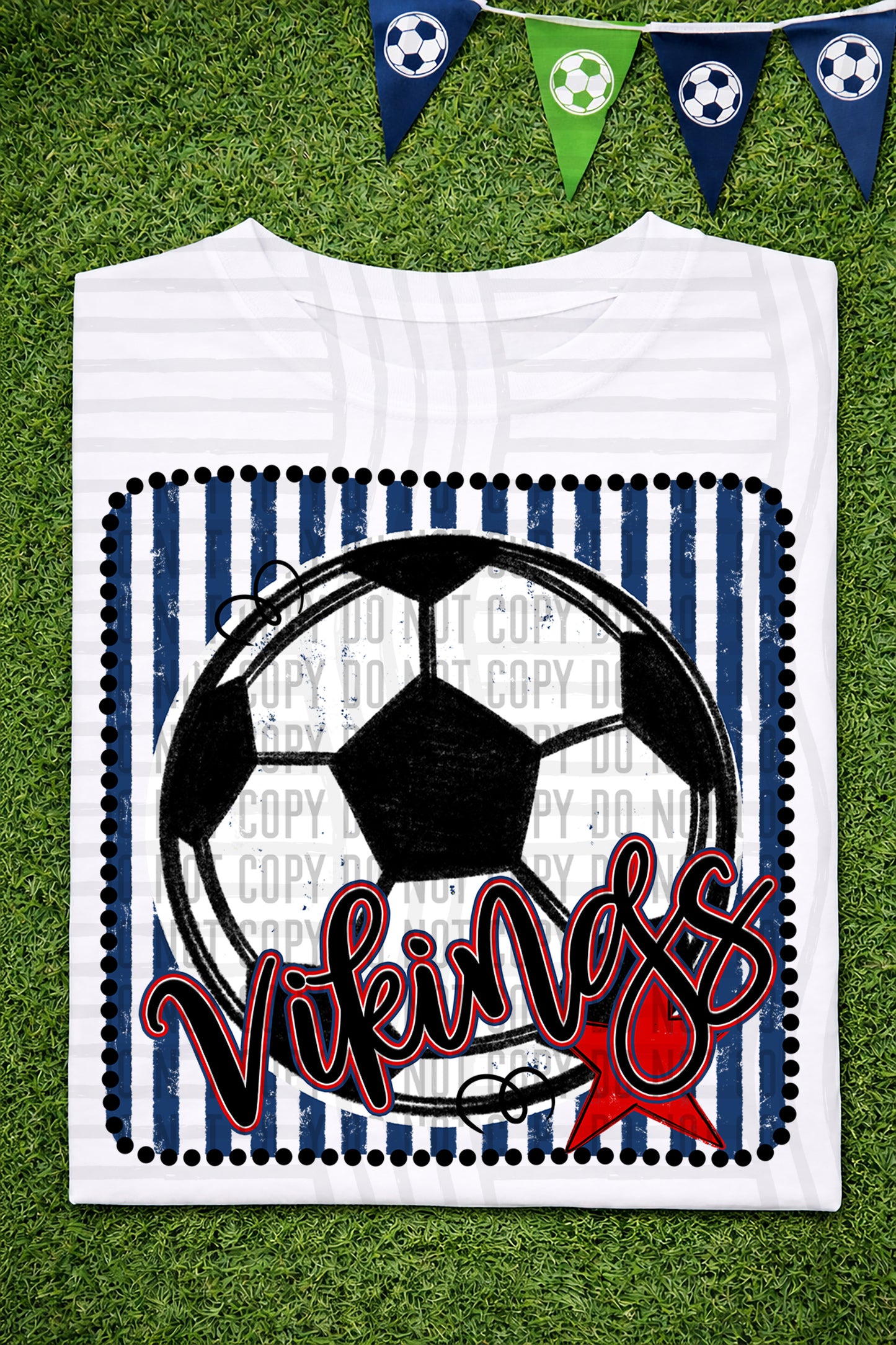 Soccer RWB Framed -  Custom + DROPDOWN - 300 DPI digital download