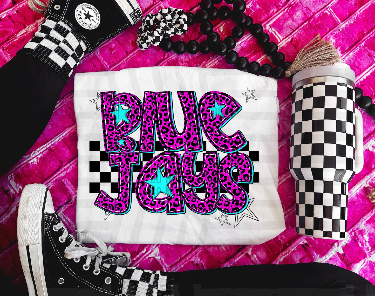 Pink checks - Dropdown + CUSTOM - Digital Download 300DPI PNG FILE