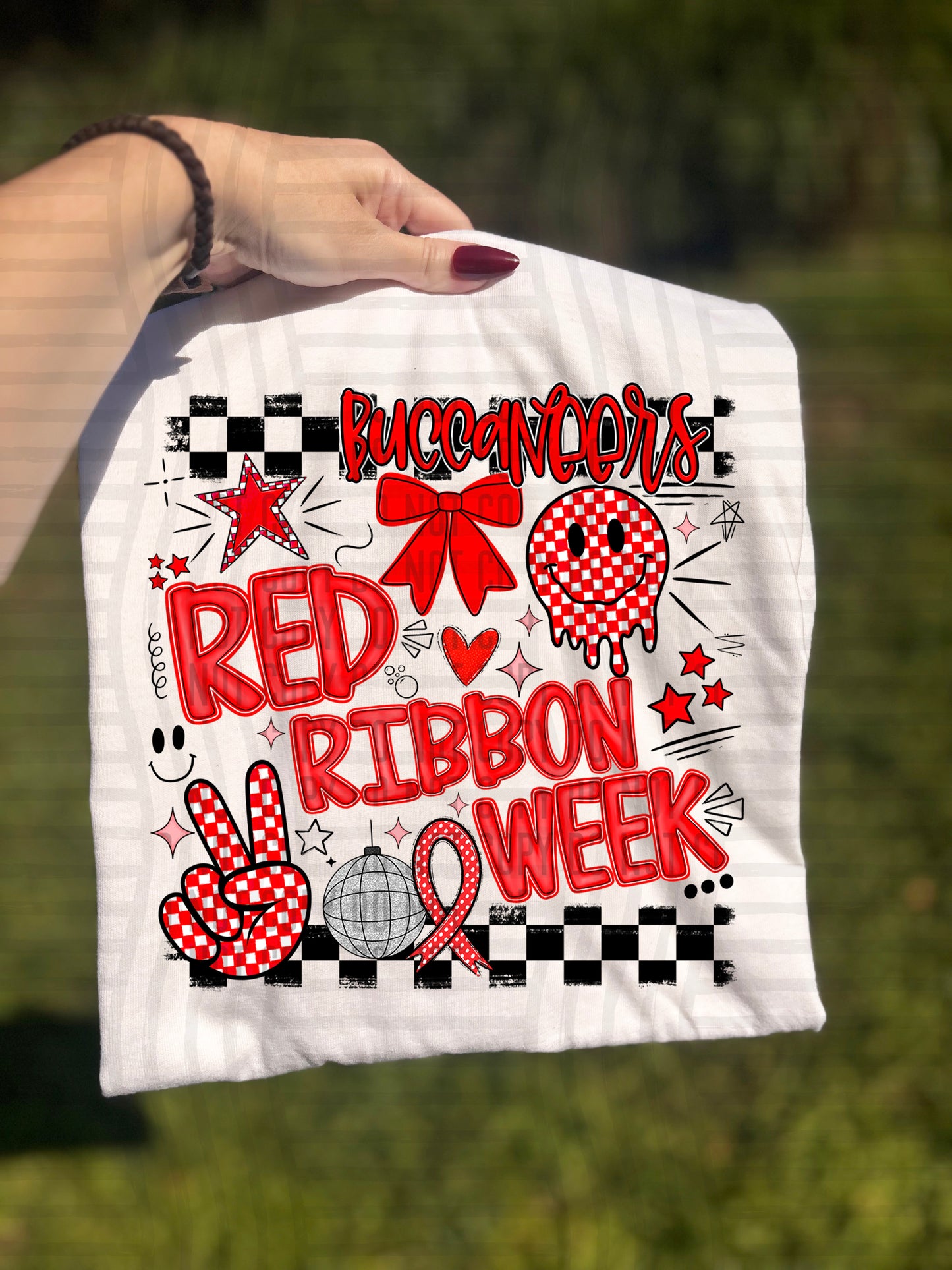RED RIBBON WEEK - 300 dpi Digital Download