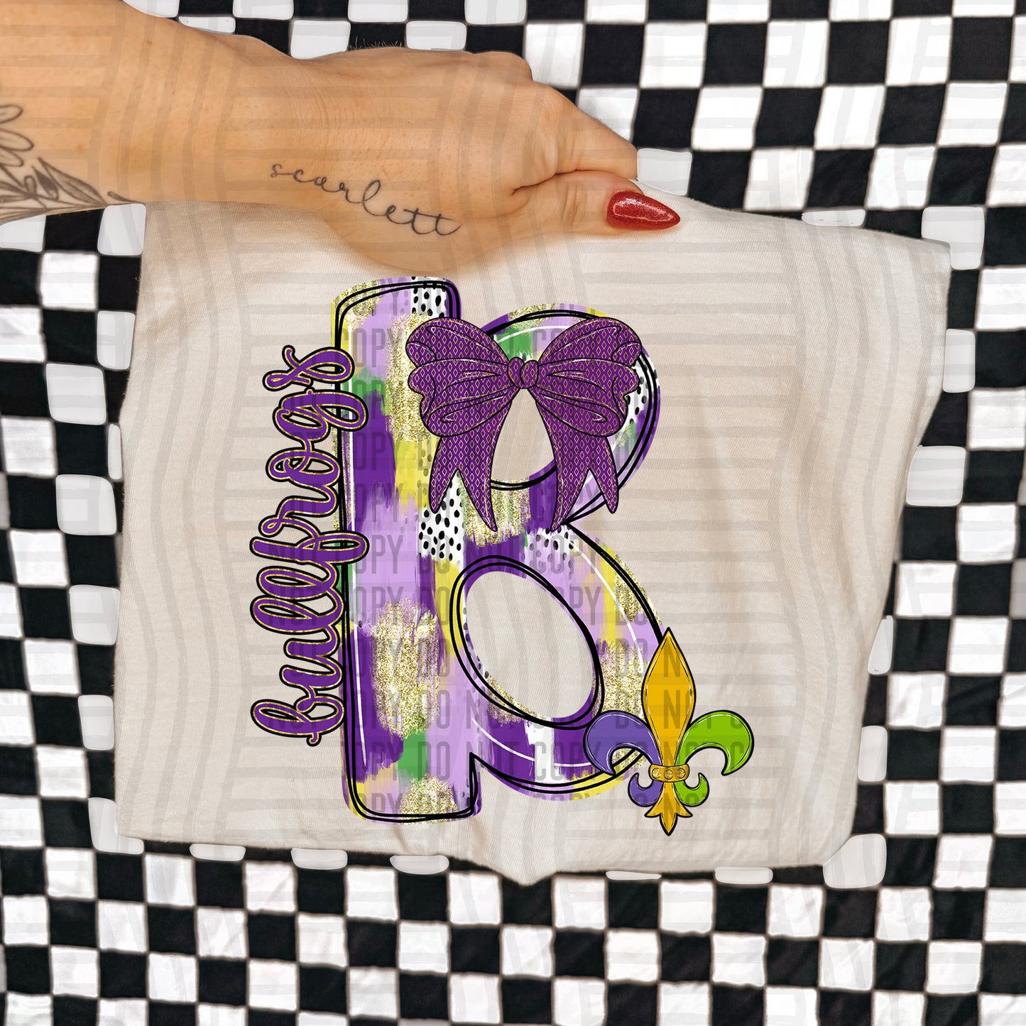 Mardi Mascots Custom + Dropdown  - 300 dpi Digital Download