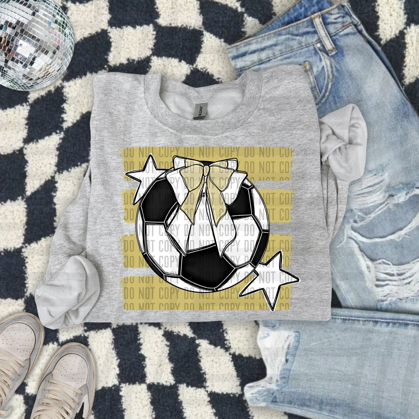 SOCCER BOW CC 2608-0011 - Color Dropdown Digital Download 300DPI PNG FILE