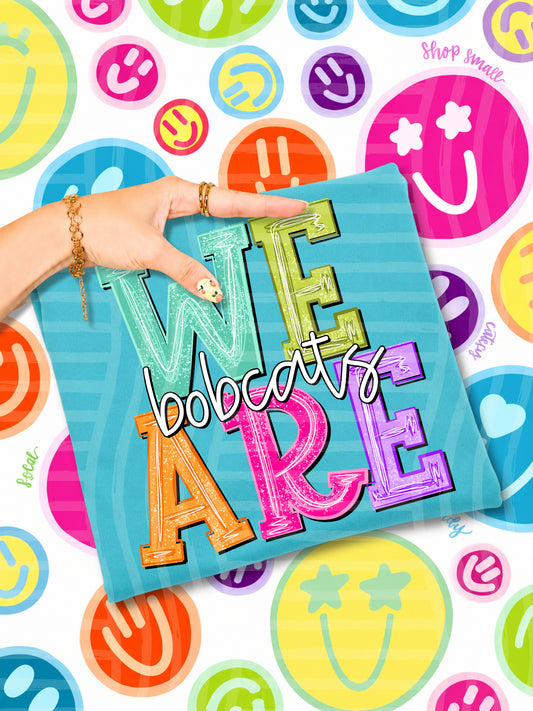 Simply Colorful WE ARE - Custom + DROPDOWN - 300 DPI digital download
