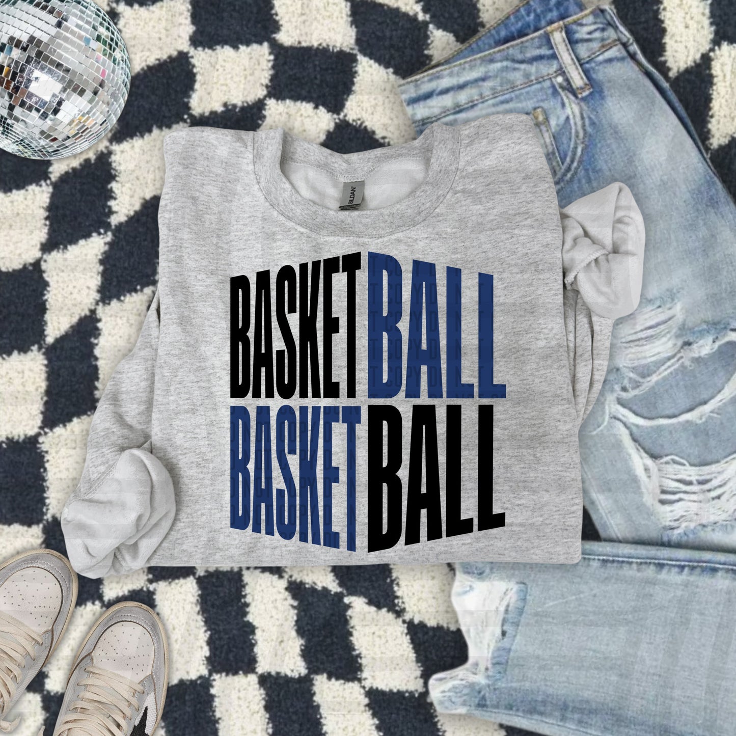BASKETBALL Word Art -Color Dropdown Digital Download 300DPI PNG FILE