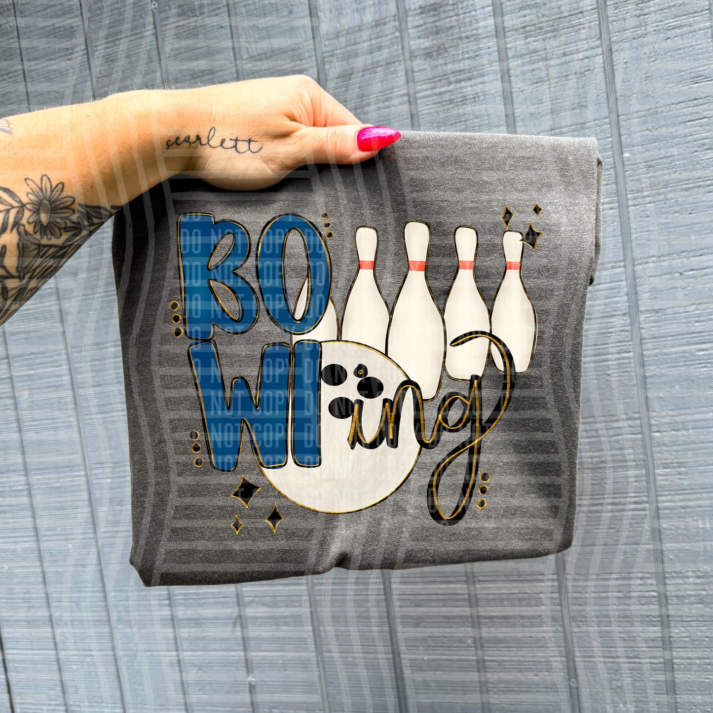 Bowling pins-Color Dropdown Digital Download 300DPI PNG FILE