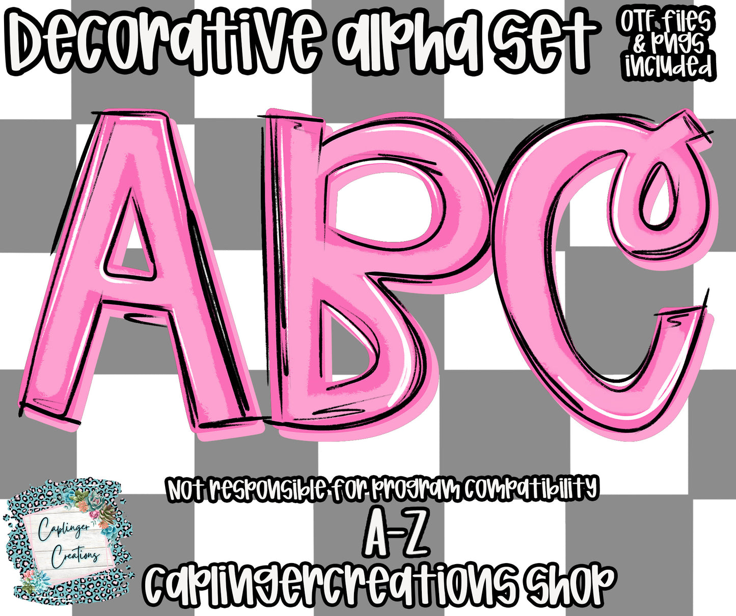 FRIDAY NIGHT LIGHTS 2.0 COLLAB  - Caplinger Creations and Chelsey Nicole Designs - Digital download 300DPI PNG FILE