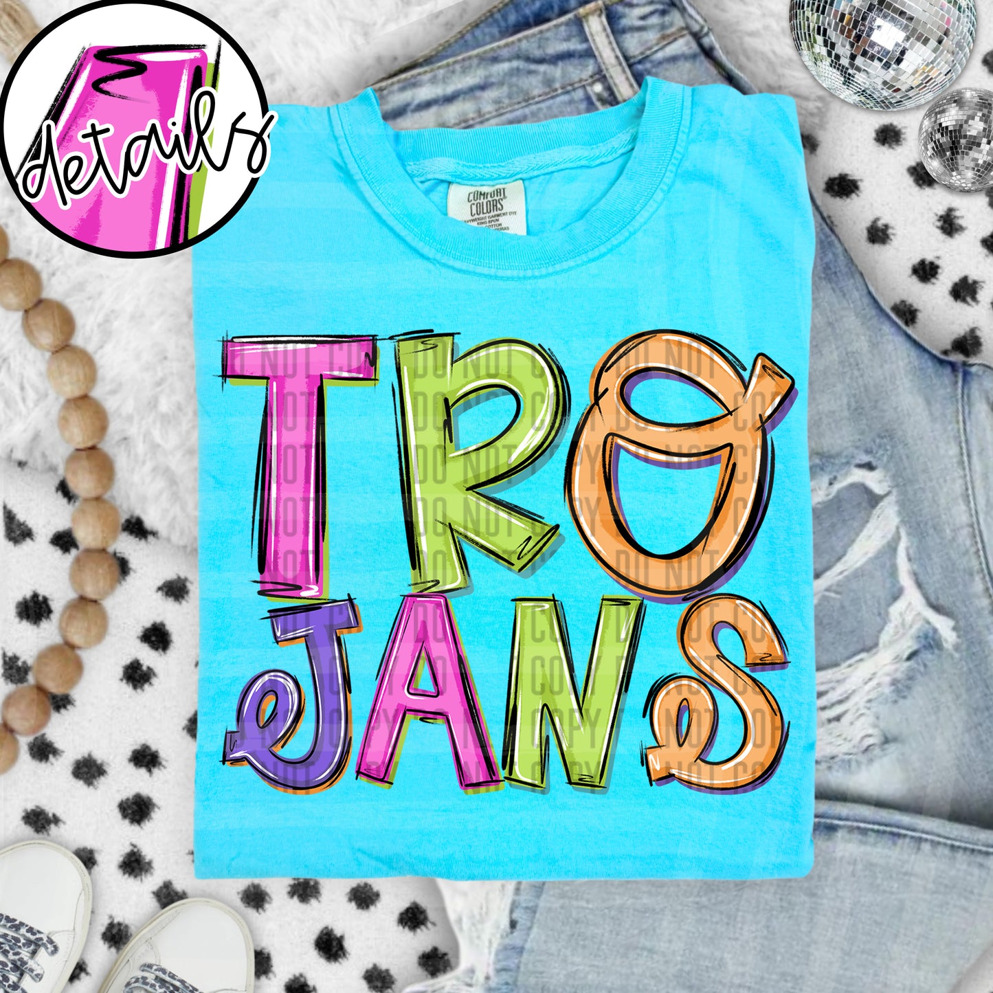 Neon Barbie Stacked - Custom + DROPDOWN - 300 DPI digital download