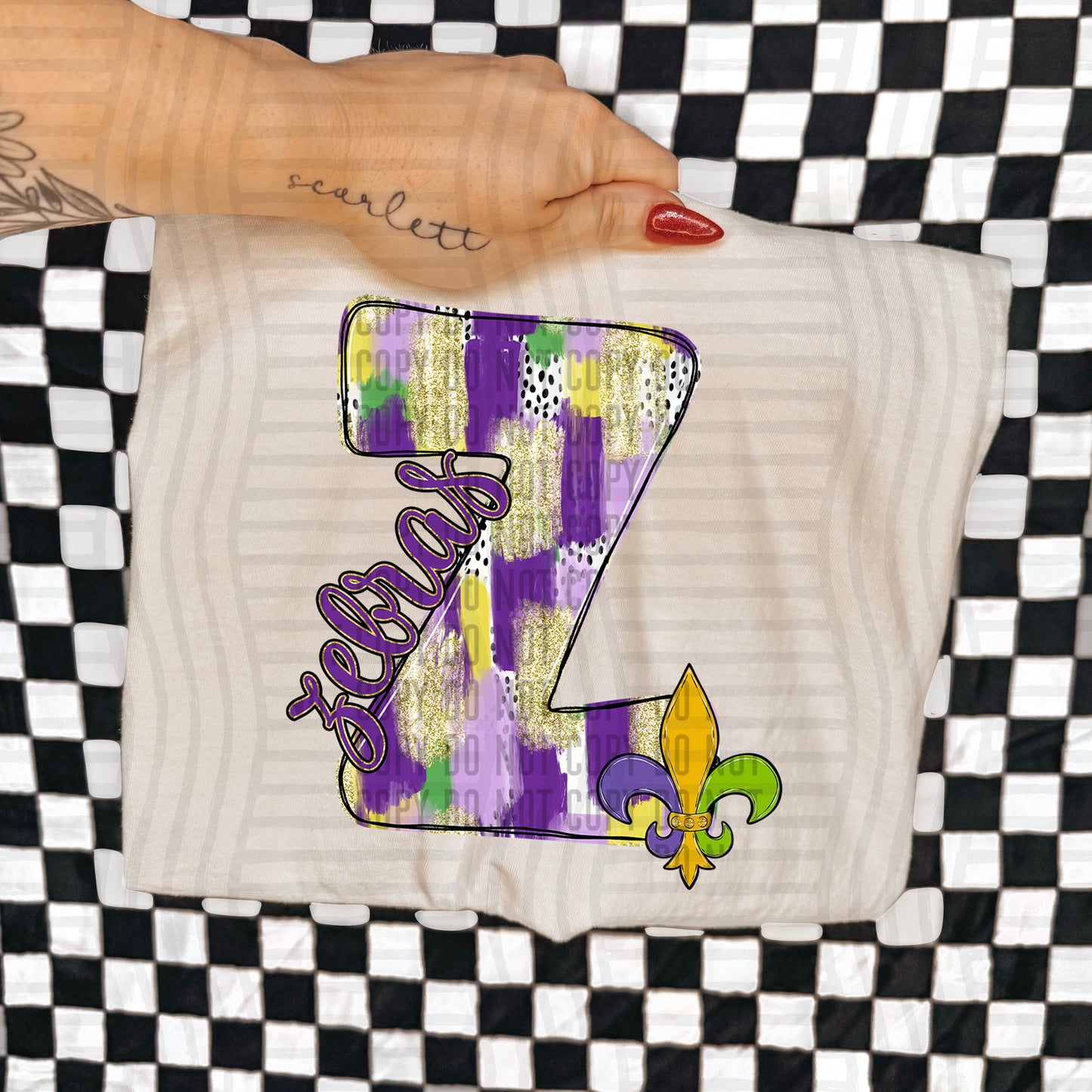 Mardi Mascots Custom + Dropdown  - 300 dpi Digital Download