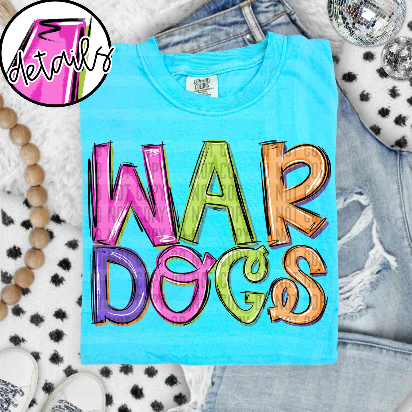 Neon Barbie Stacked - Custom + DROPDOWN - 300 DPI digital download