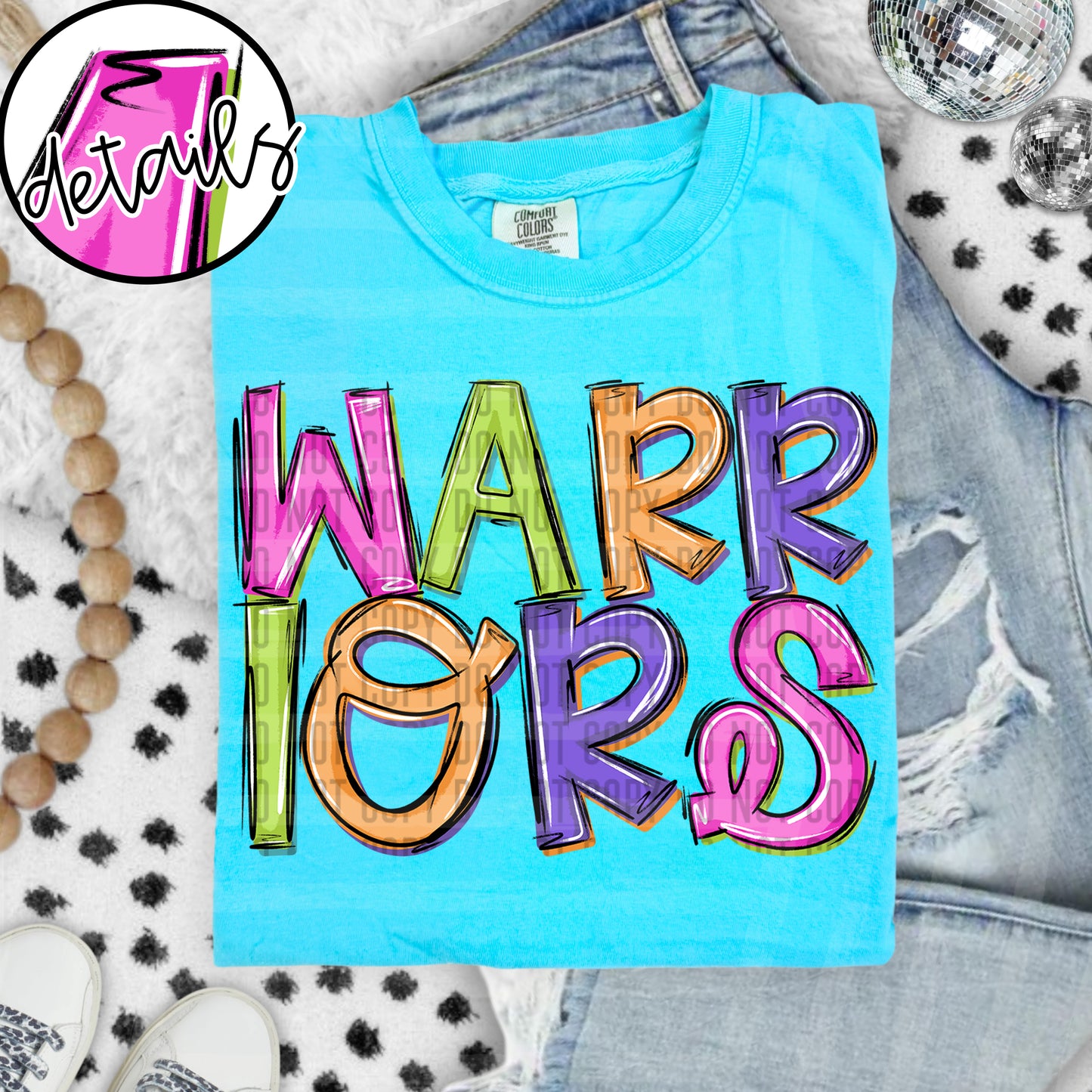 Neon Barbie Stacked - Custom + DROPDOWN - 300 DPI digital download