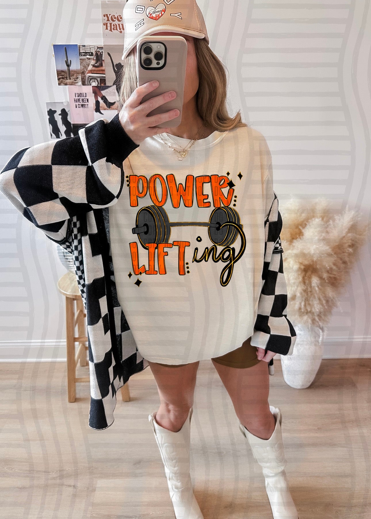 Power Lifting - Color Dropdown Digital Download 300DPI PNG FILE