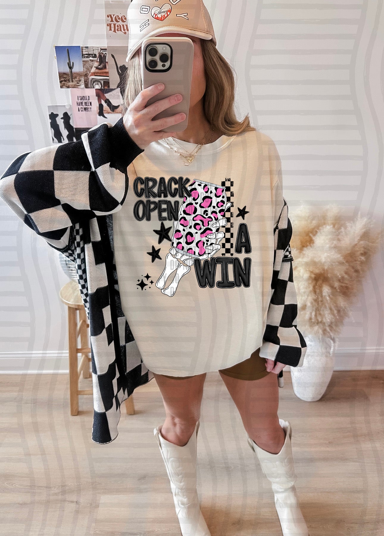 Crack open a win - Color Dropdown Digital Download 300DPI PNG FILE