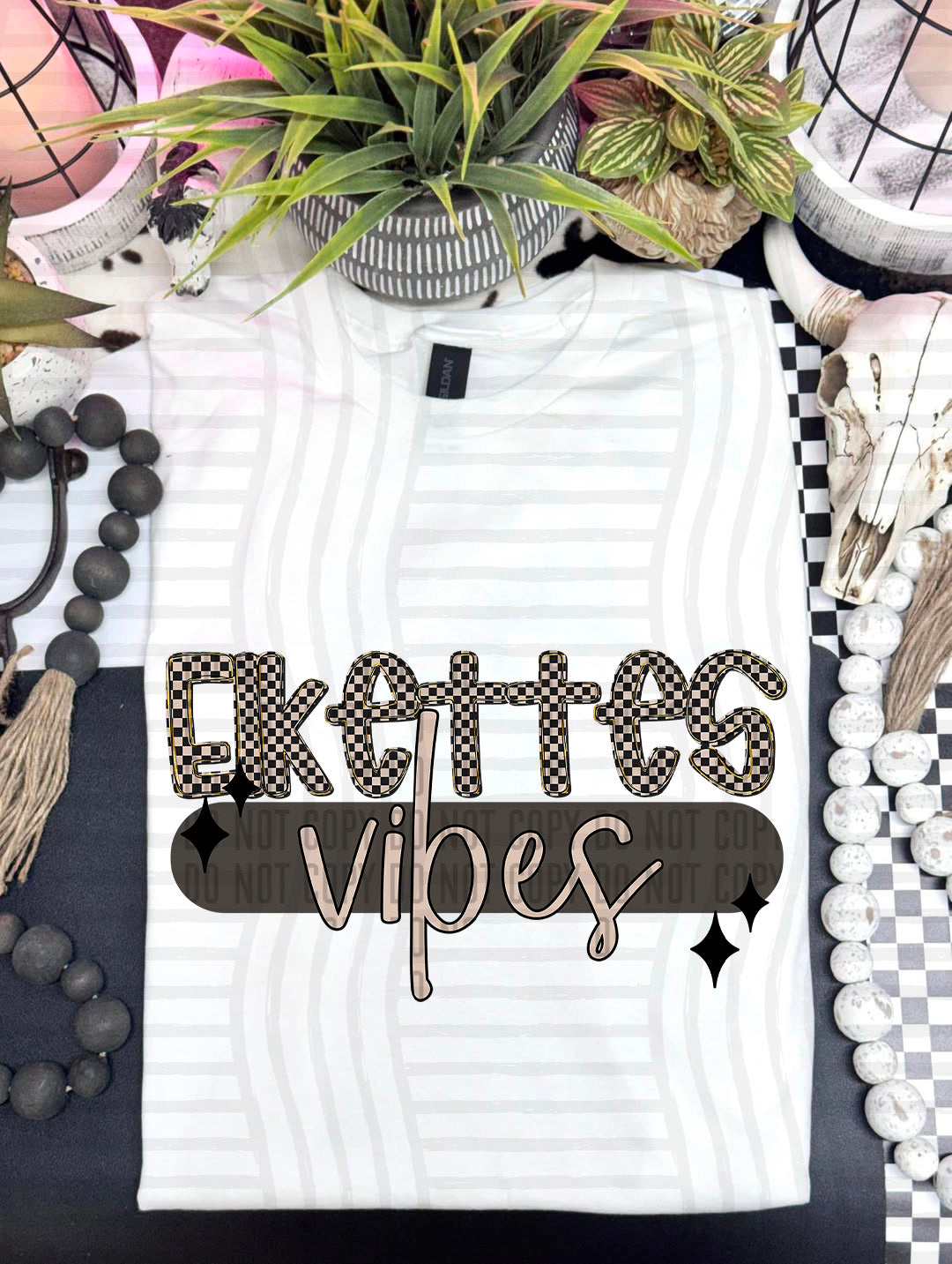 Checkered vibes - Dropdown menu - 300 DPI digital design