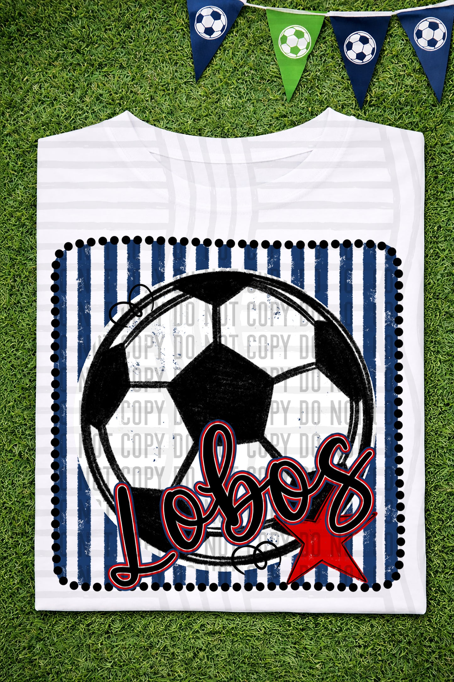 Soccer RWB Framed -  Custom + DROPDOWN - 300 DPI digital download