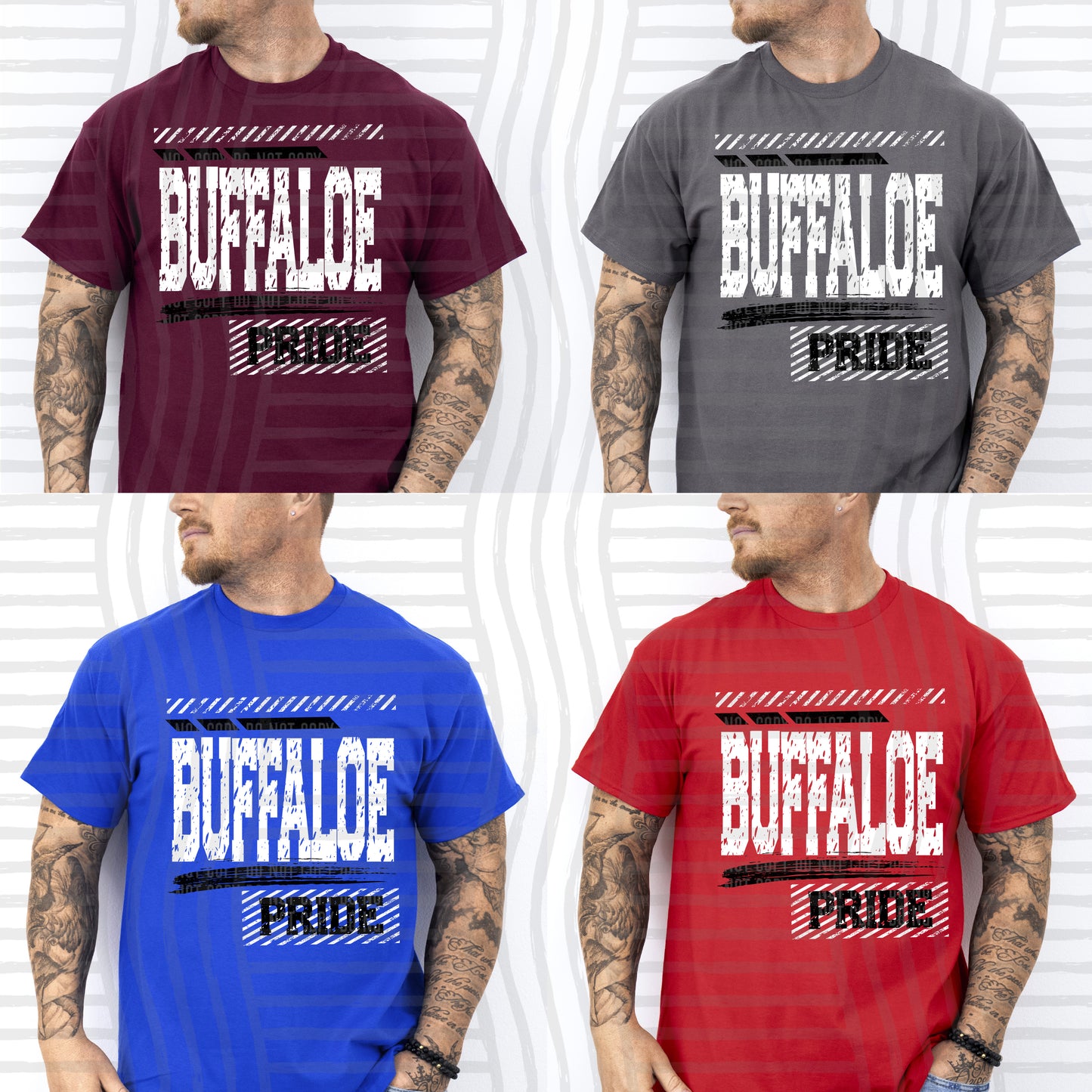 BW Grunge Pride -  Custom + Dropdown - 300 dpi Digital Download