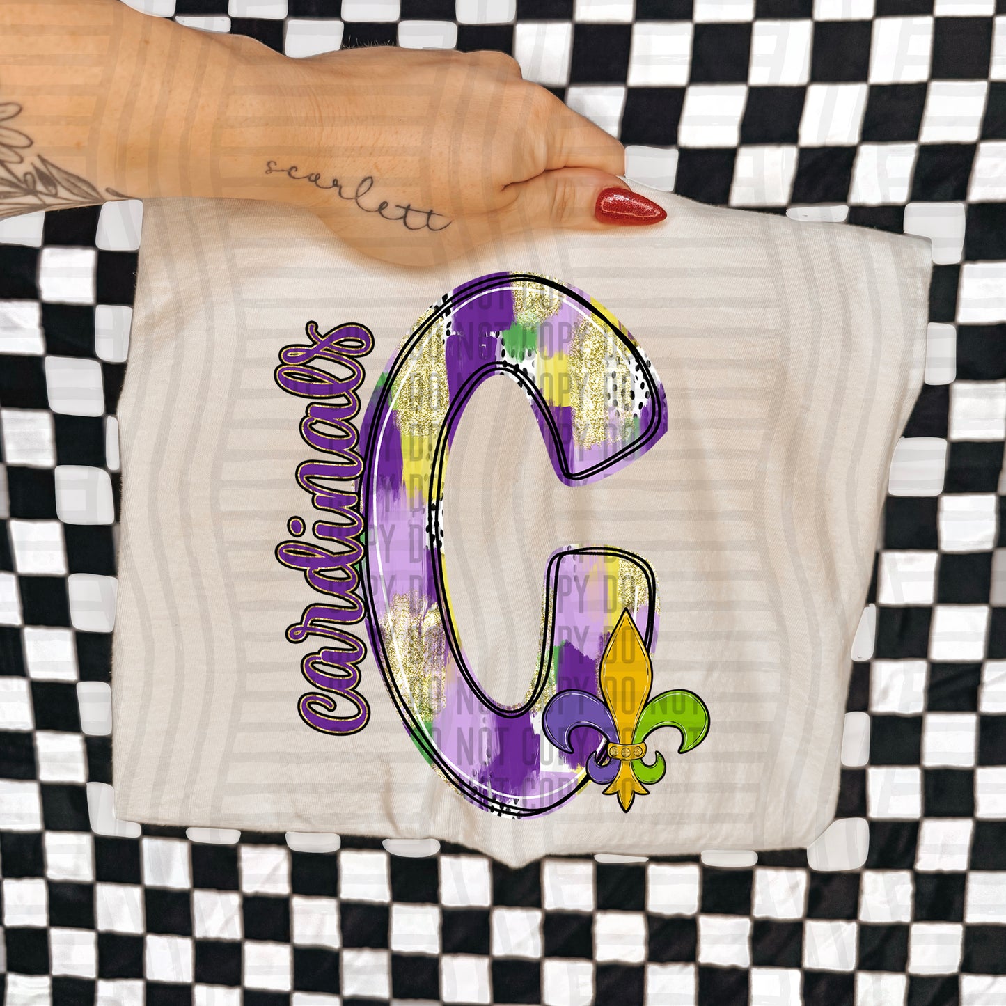 Mardi Mascots Custom + Dropdown  - 300 dpi Digital Download