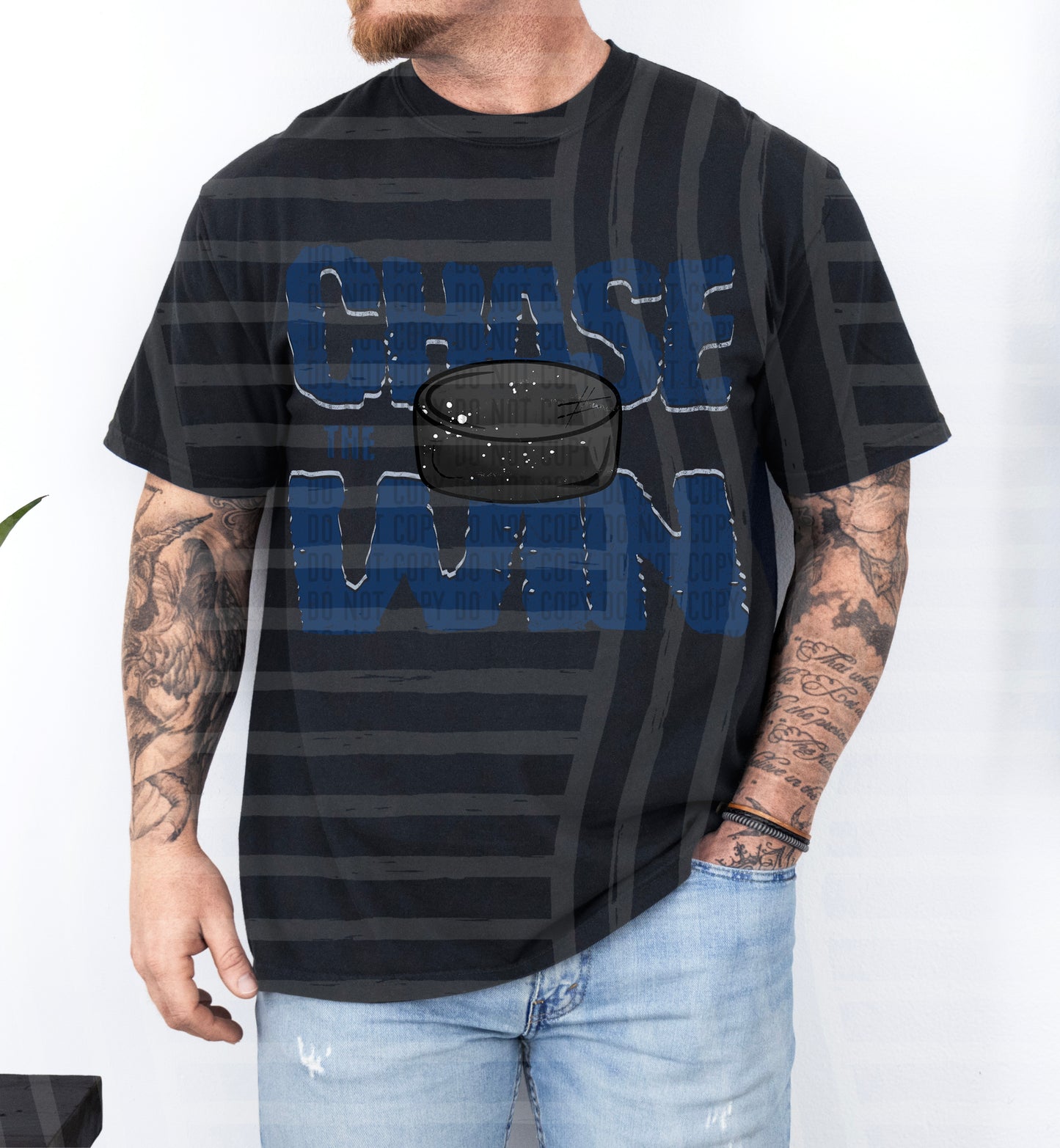 Chase the Win HOCKEY - Color Dropdown Digital Download 300DPI PNG FILE
