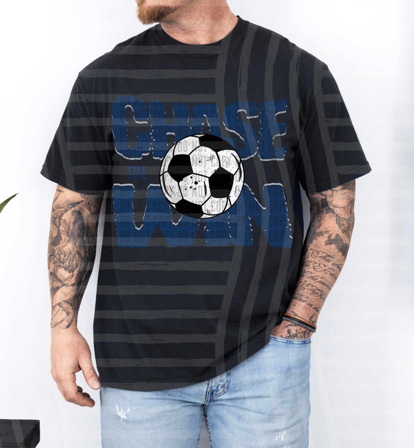 Chase the Win SOCCER - Color Dropdown Digital Download 300DPI PNG FILE