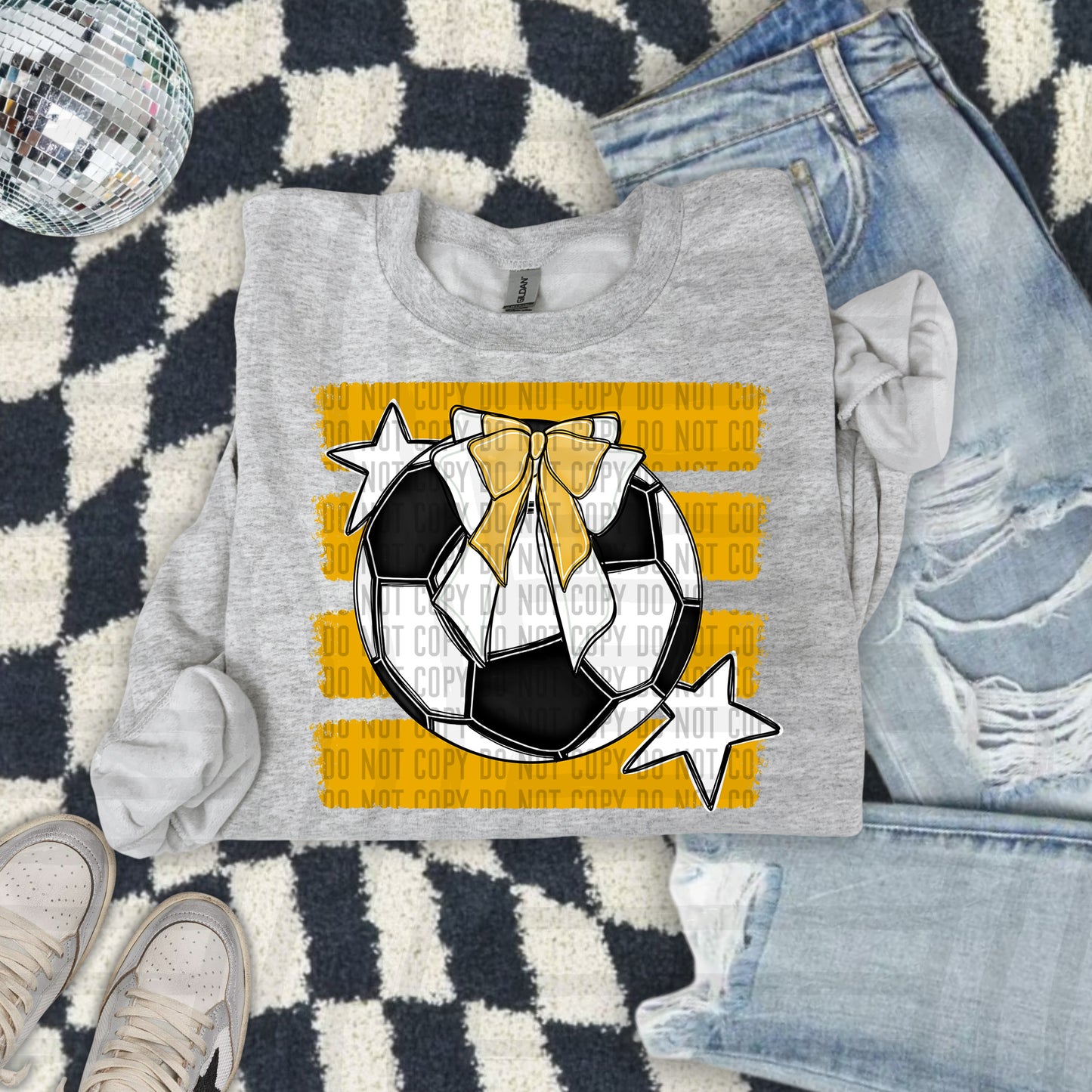 SOCCER BOW CC 2608-0011 - Color Dropdown Digital Download 300DPI PNG FILE