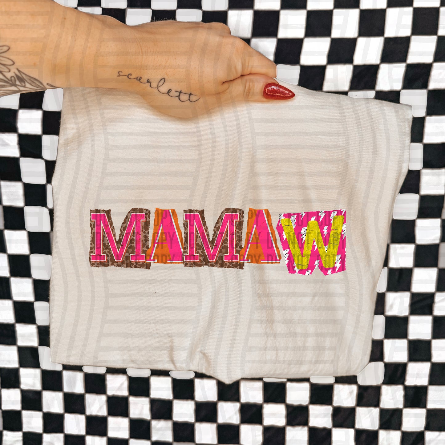 Retro Magazine NAMES - DROPDOWN + CUSTOM - Digital Download 300DPI PNG FILE