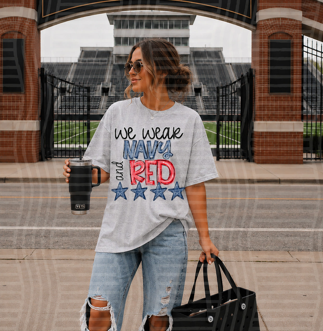We Wear COLORS - Custom + DROPDOWN - 300 DPI digital download