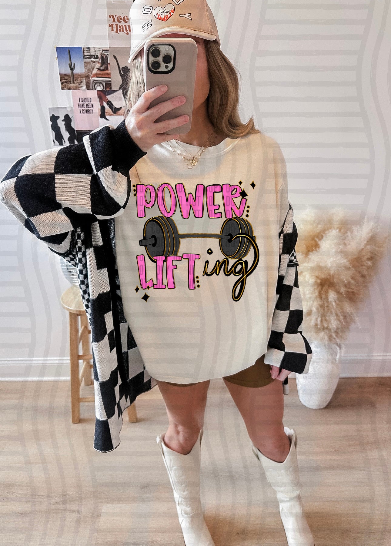 Power Lifting - Color Dropdown Digital Download 300DPI PNG FILE