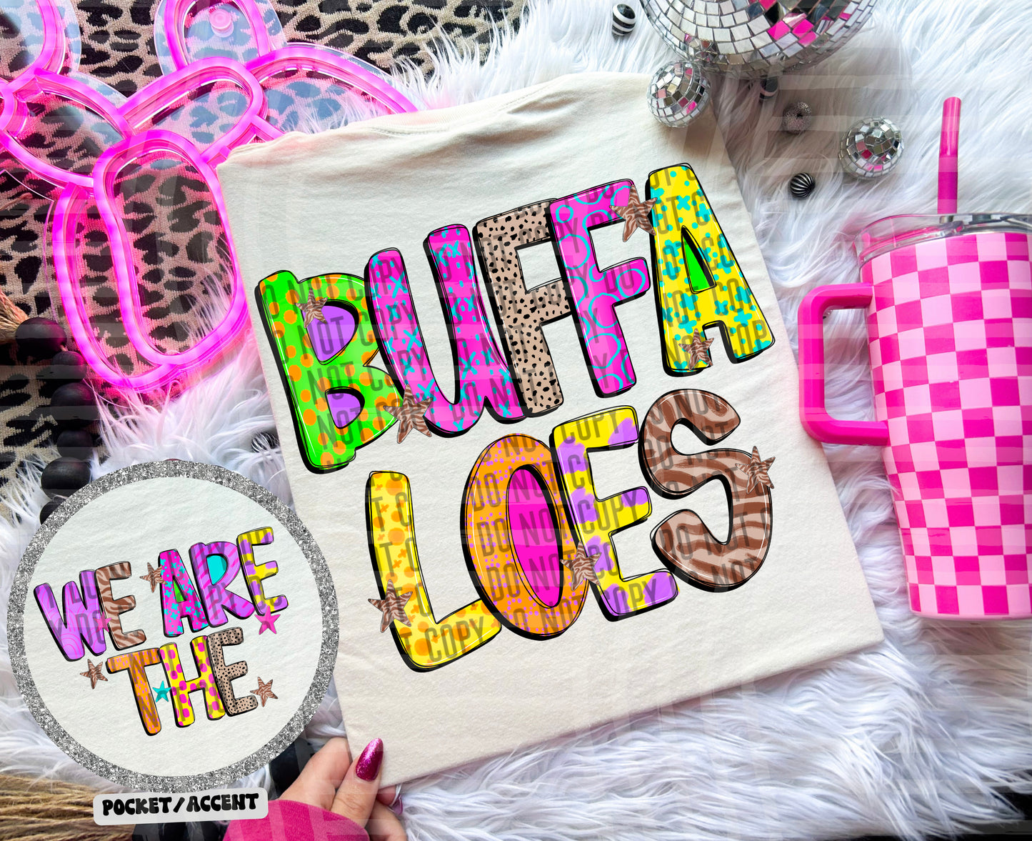 Funky Mix Up - Optional POCKET - Custom + Dropdown  - 300 dpi Digital Download