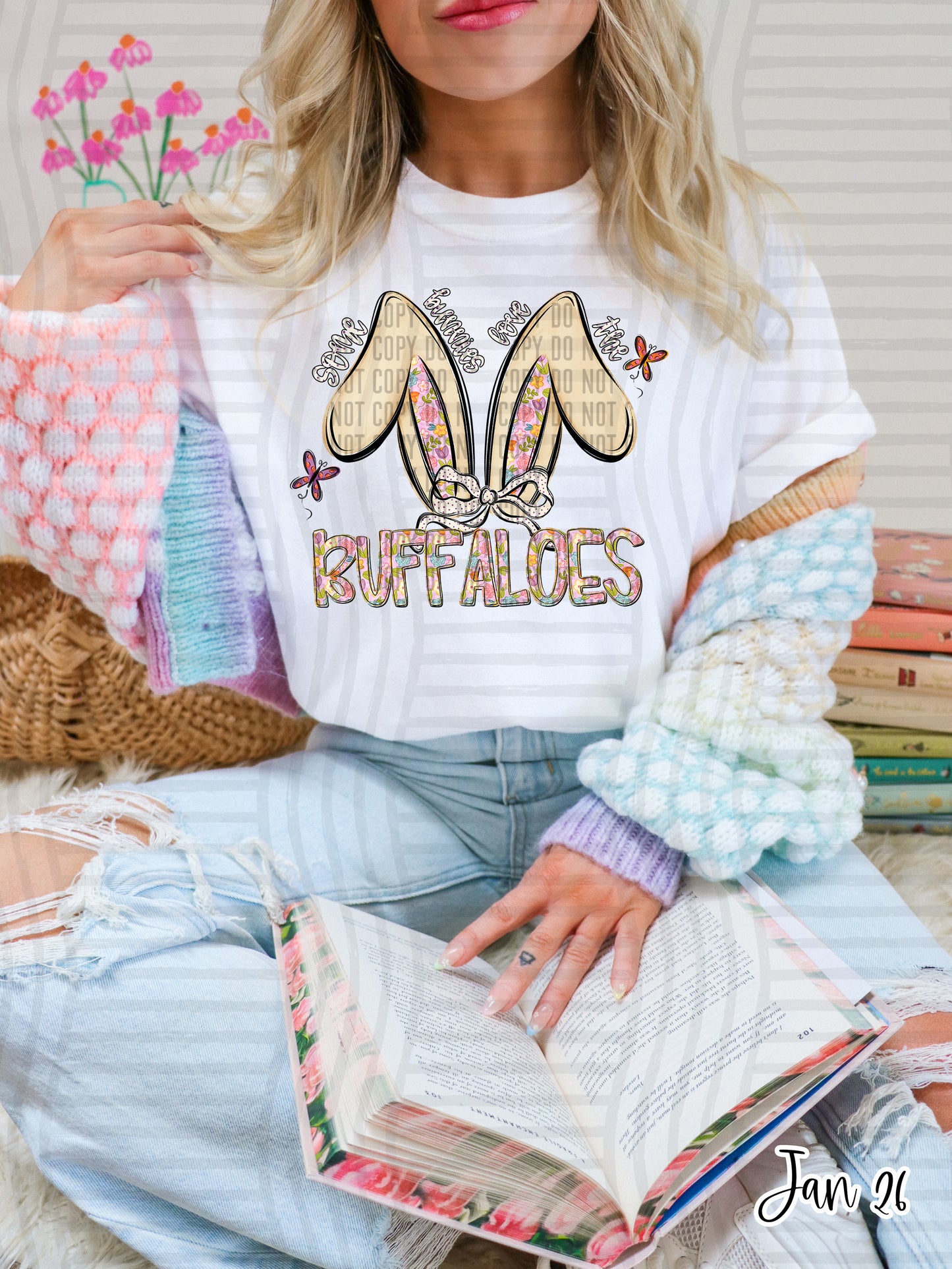 Some bunnies love the  MASCOT- Custom + Dropdown - 300 dpi Digital Download