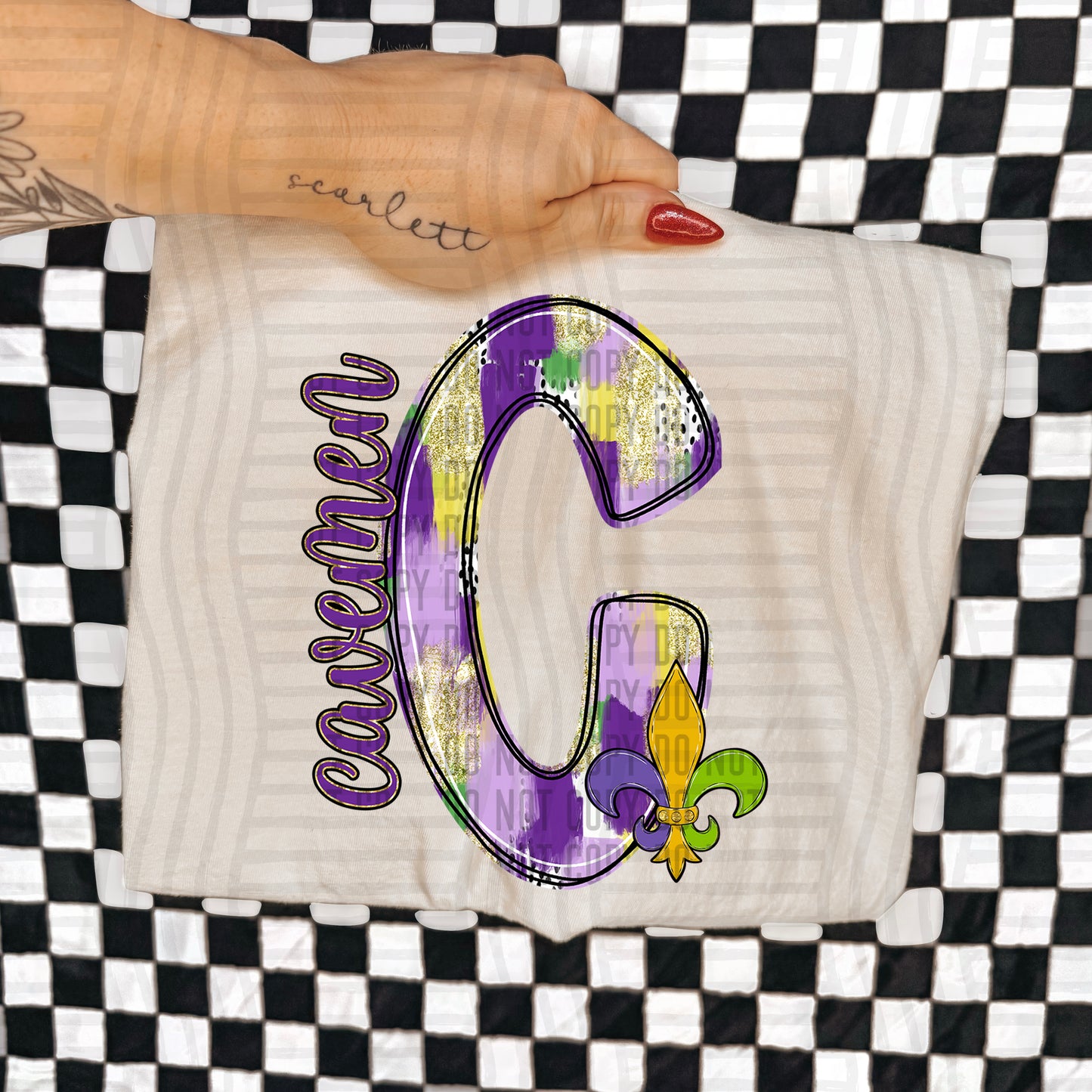 Mardi Mascots Custom + Dropdown  - 300 dpi Digital Download