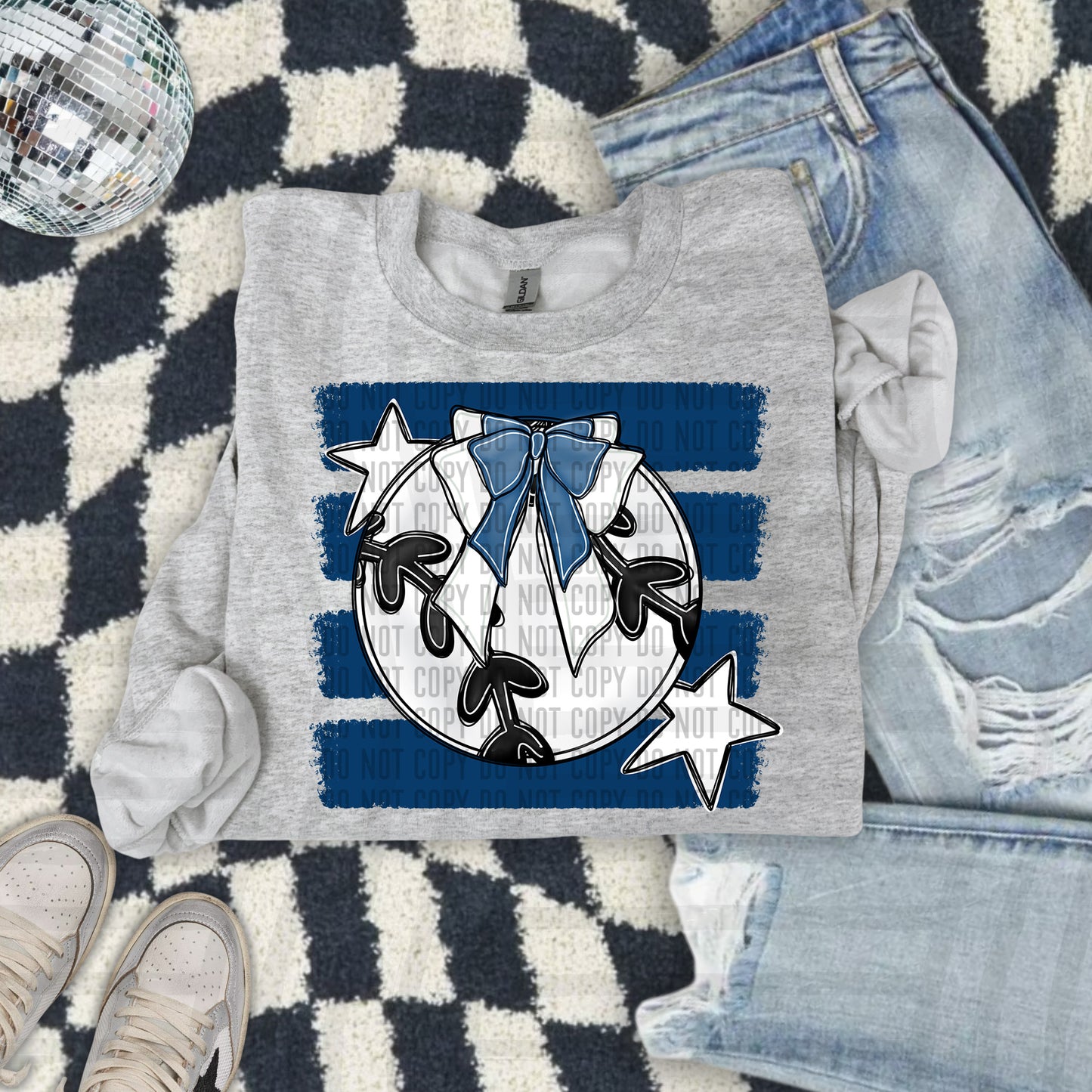 BASEBALL BOW BOW CC 2608-0013- Color Dropdown Digital Download 300DPI PNG FILE