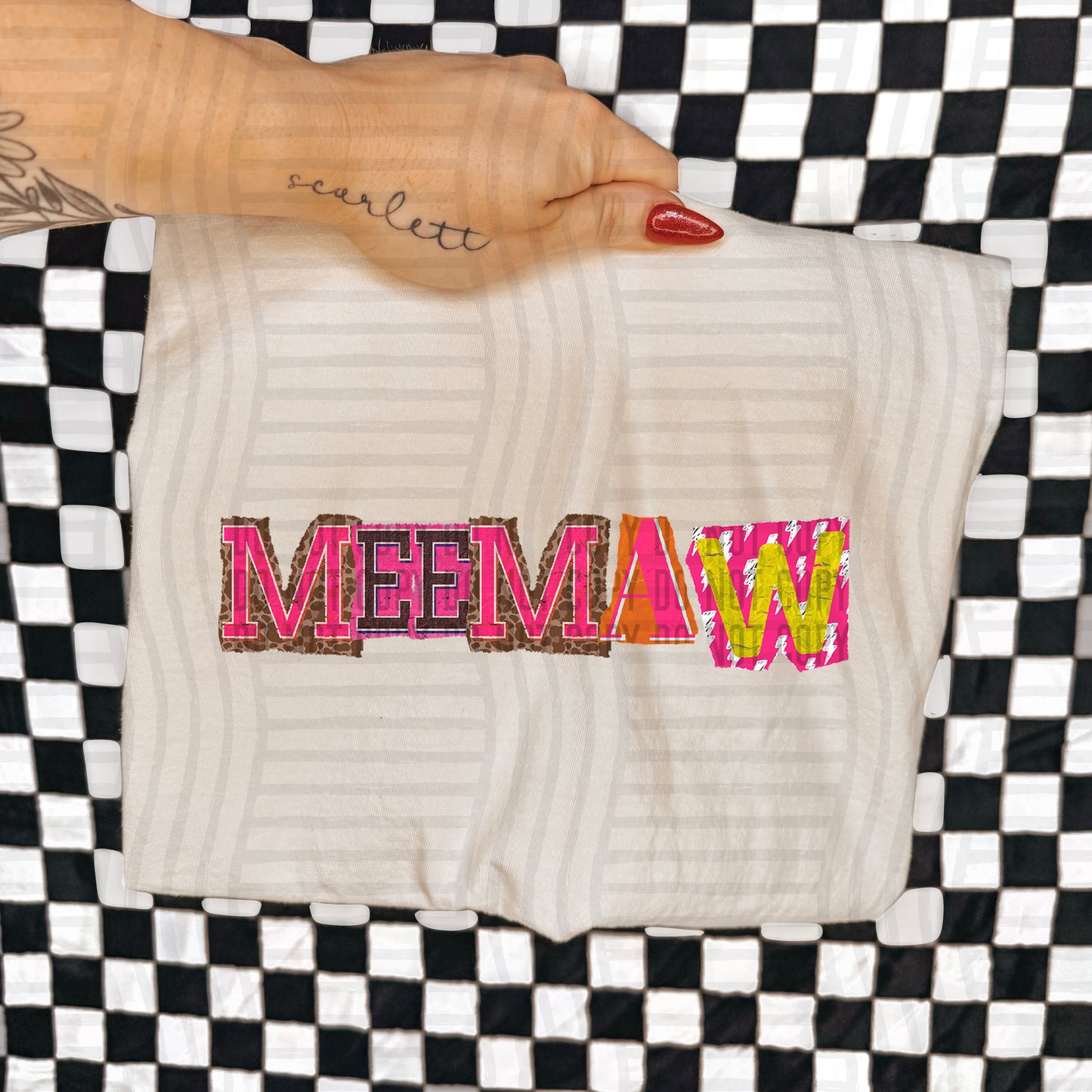 Retro Magazine NAMES - DROPDOWN + CUSTOM - Digital Download 300DPI PNG FILE