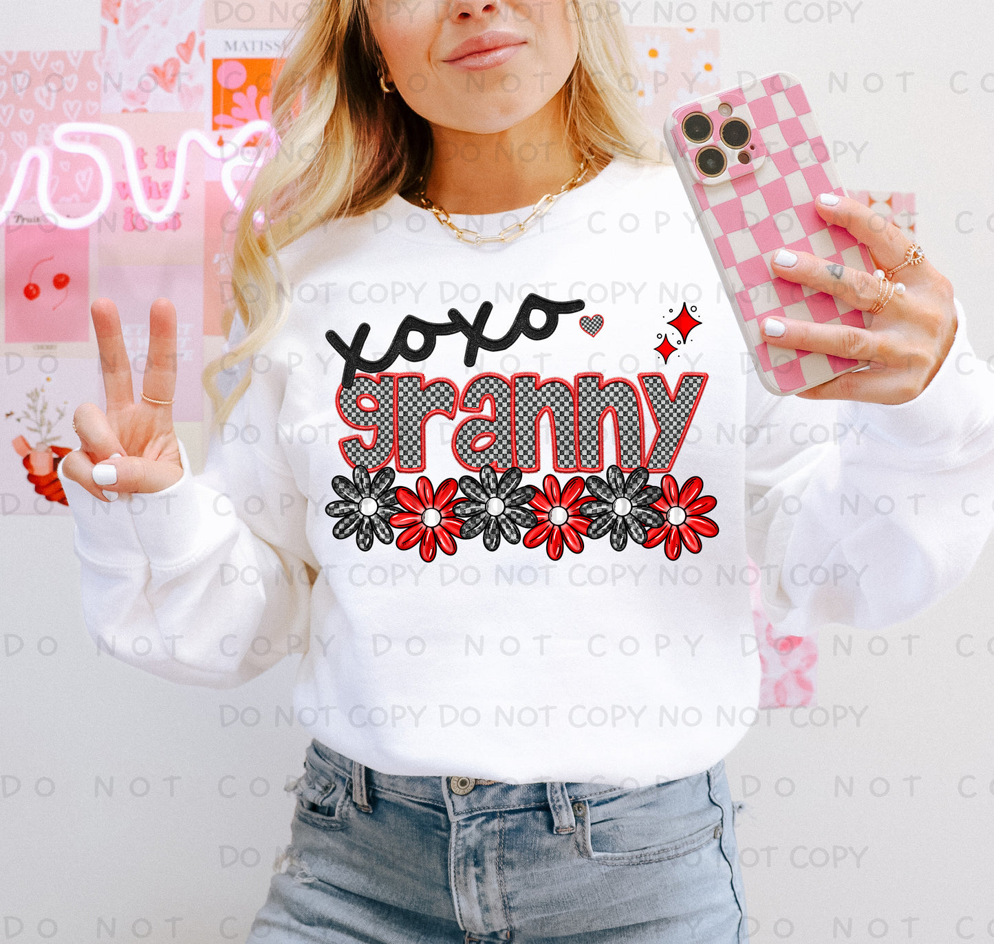 XOXO - PICK A NAME DROPDOWN + CUSTOM - Digital Download 300DPI PNG FILE