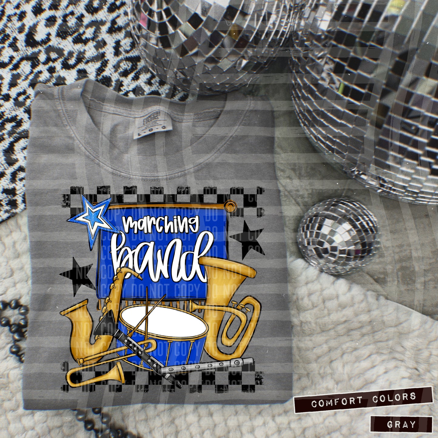 Band Collage - Can add names - not for digital resale- Color Dropdown Digital Download 300DPI PNG FILE