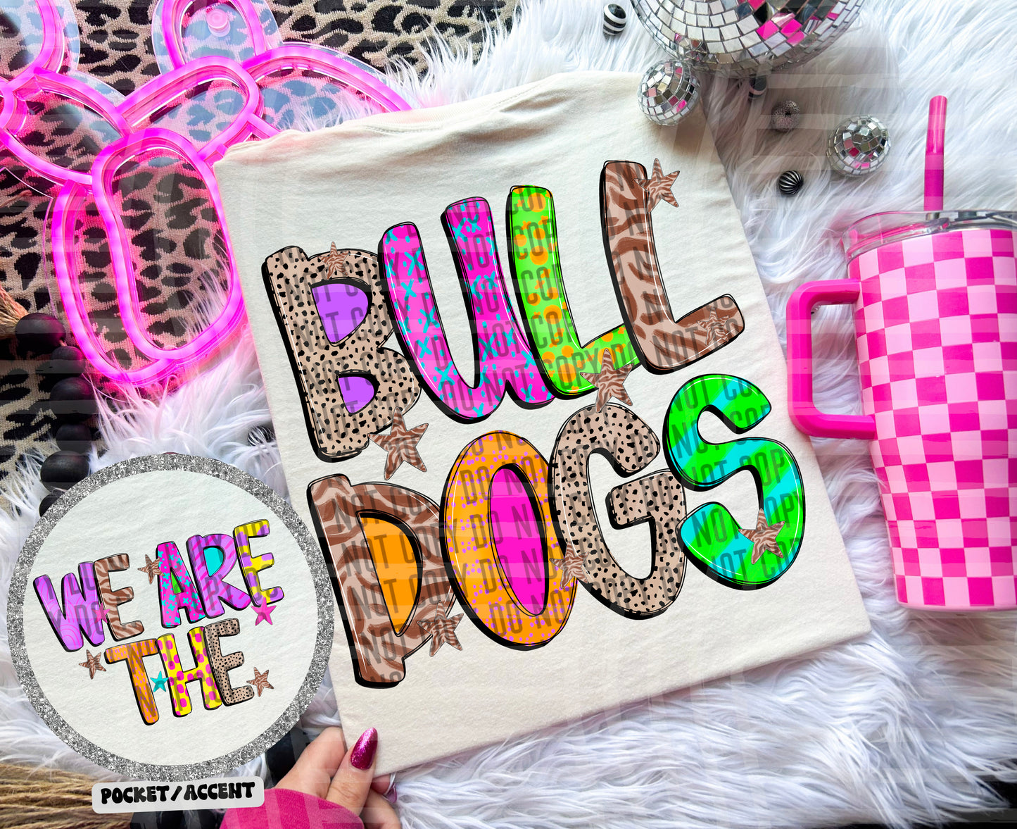 Funky Mix Up - Optional POCKET - Custom + Dropdown  - 300 dpi Digital Download