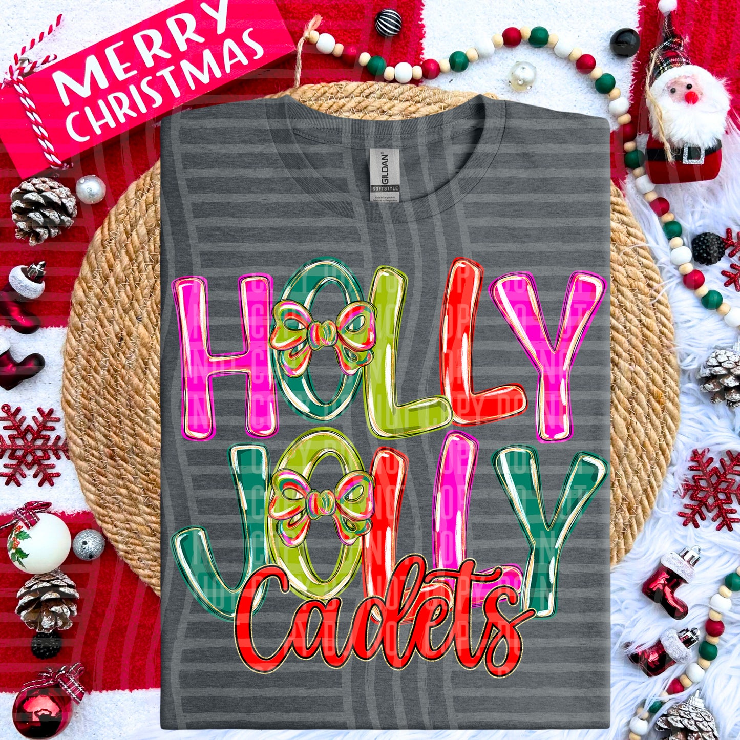 HOLLY JOLLY - 300 dpi Digital Download