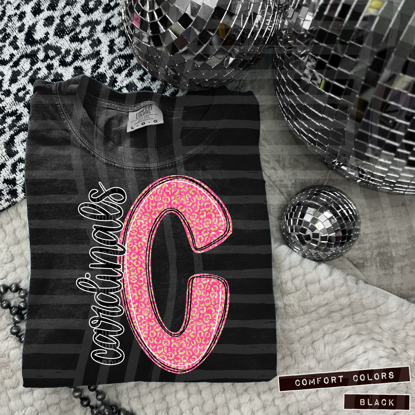 Pink Leopard Single Letter - Dropdown + CUSTOM- Digital Download 300DPI PNG FILE