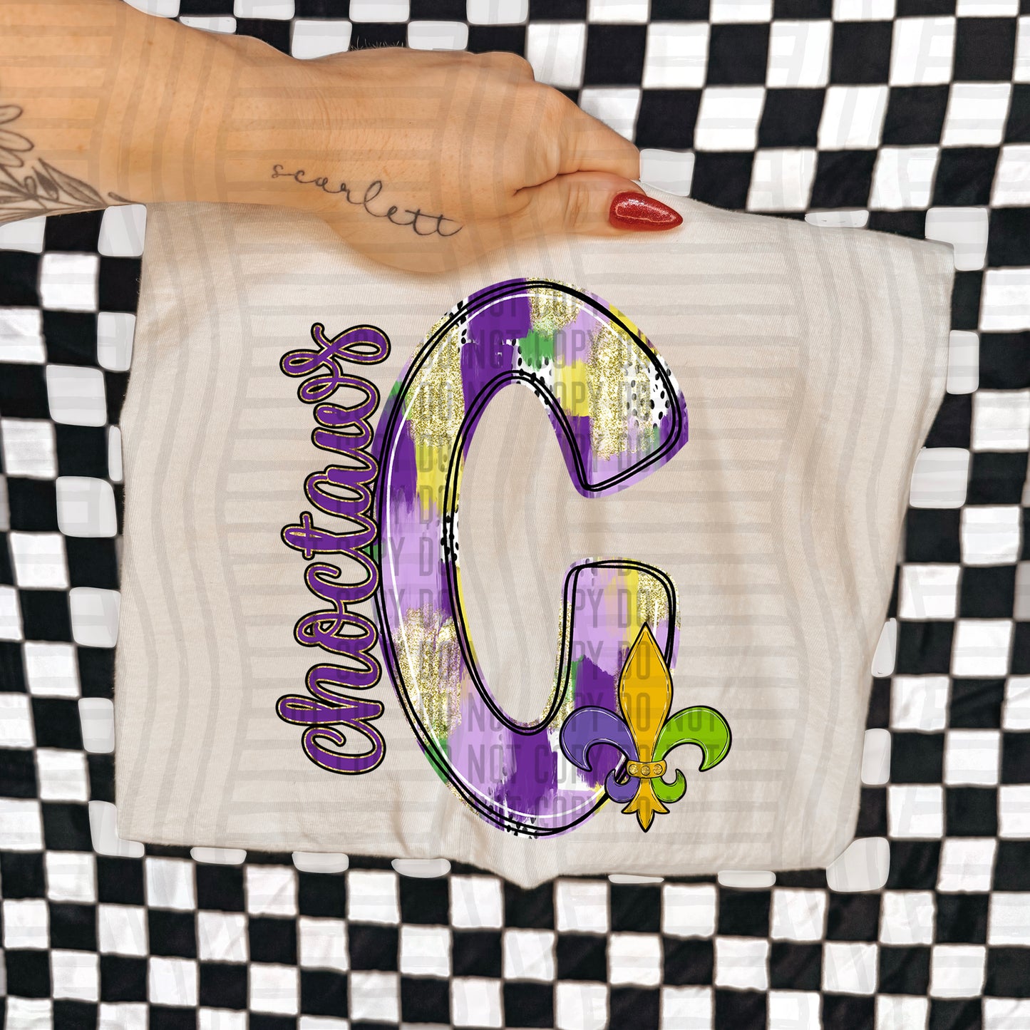 Mardi Mascots Custom + Dropdown  - 300 dpi Digital Download