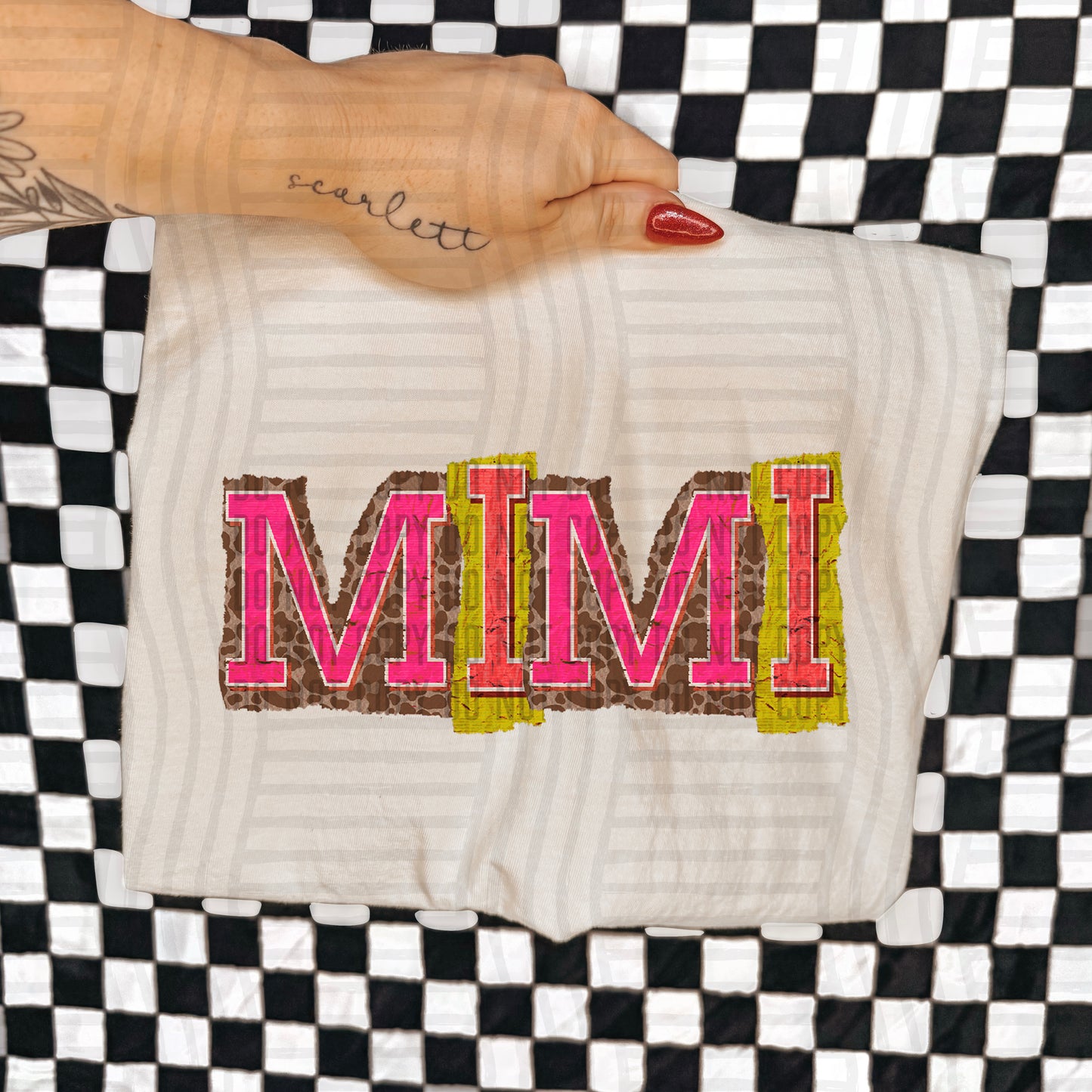 Retro Magazine NAMES - DROPDOWN + CUSTOM - Digital Download 300DPI PNG FILE