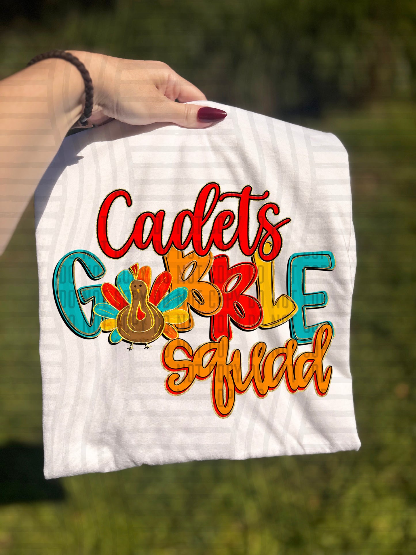 GOBBLE SQUAD MASCOTS - 300 dpi Digital Download