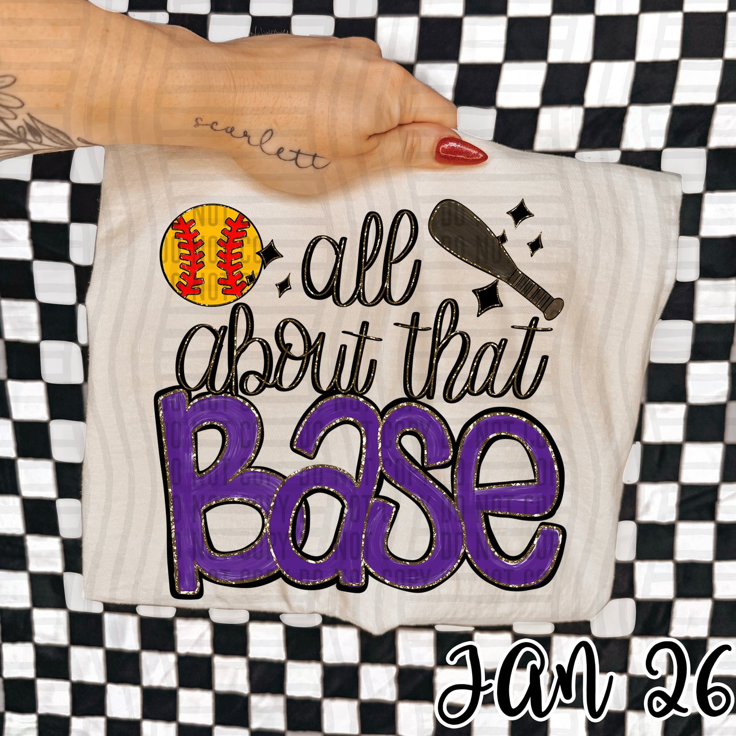 All about that Base- (SOFTBALL) Color Dropdown Digital Download 300DPI PNG FILE