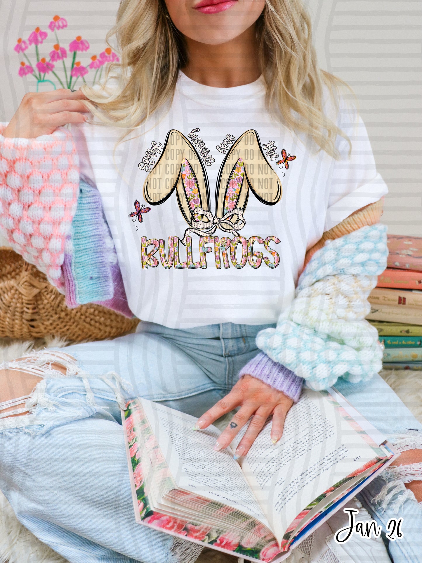 Some bunnies love the  MASCOT- Custom + Dropdown - 300 dpi Digital Download