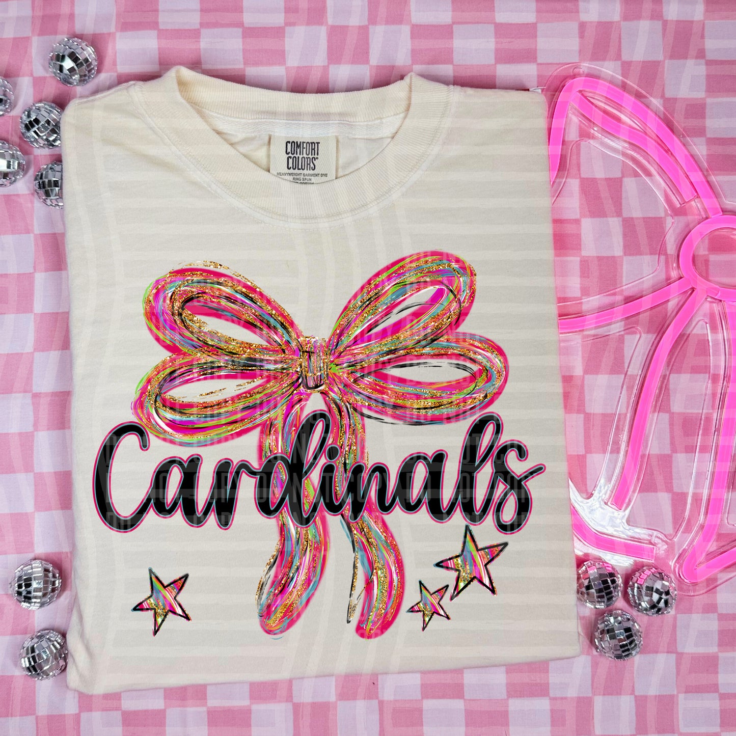 Whimsical Christmas Bow Mascots - 300 dpi Digital Download