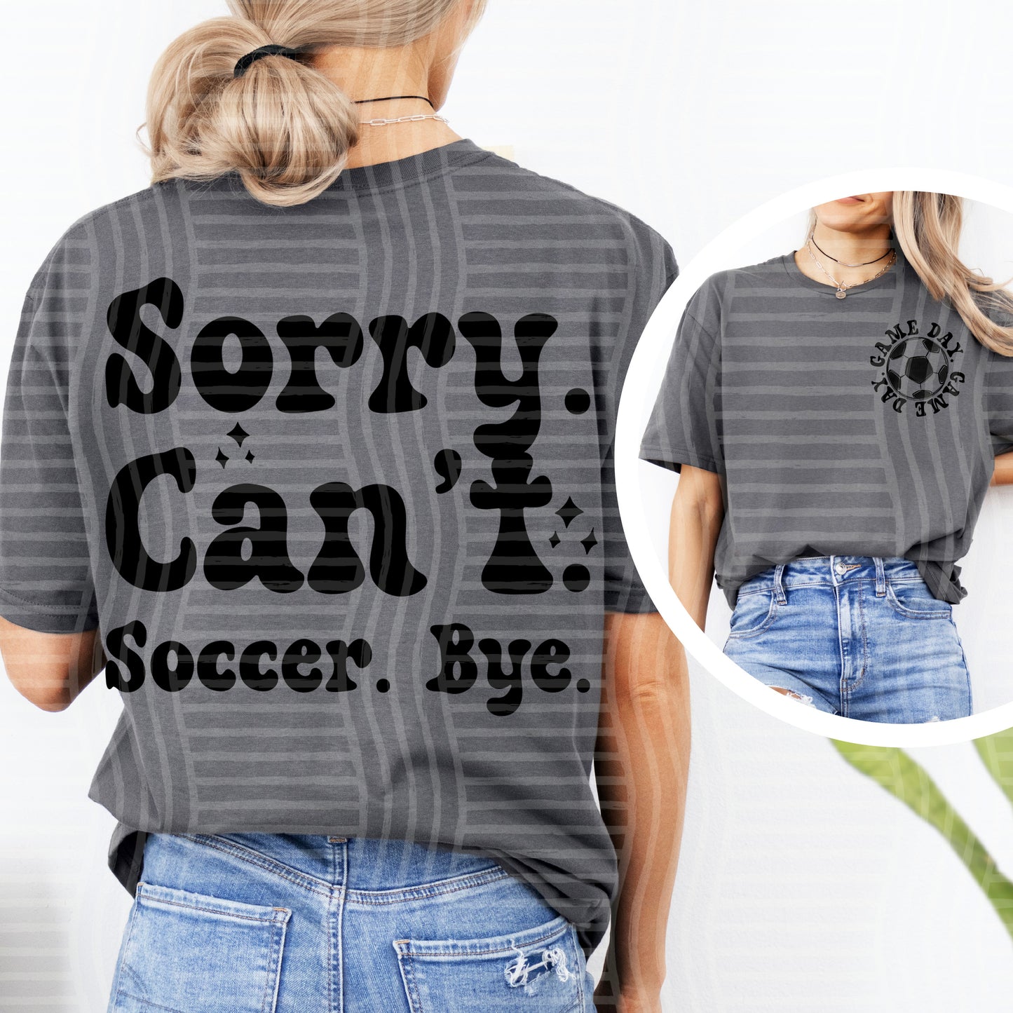 SINGLE COLOR SOCCER  - Color Dropdown Digital Download 300DPI PNG FILE