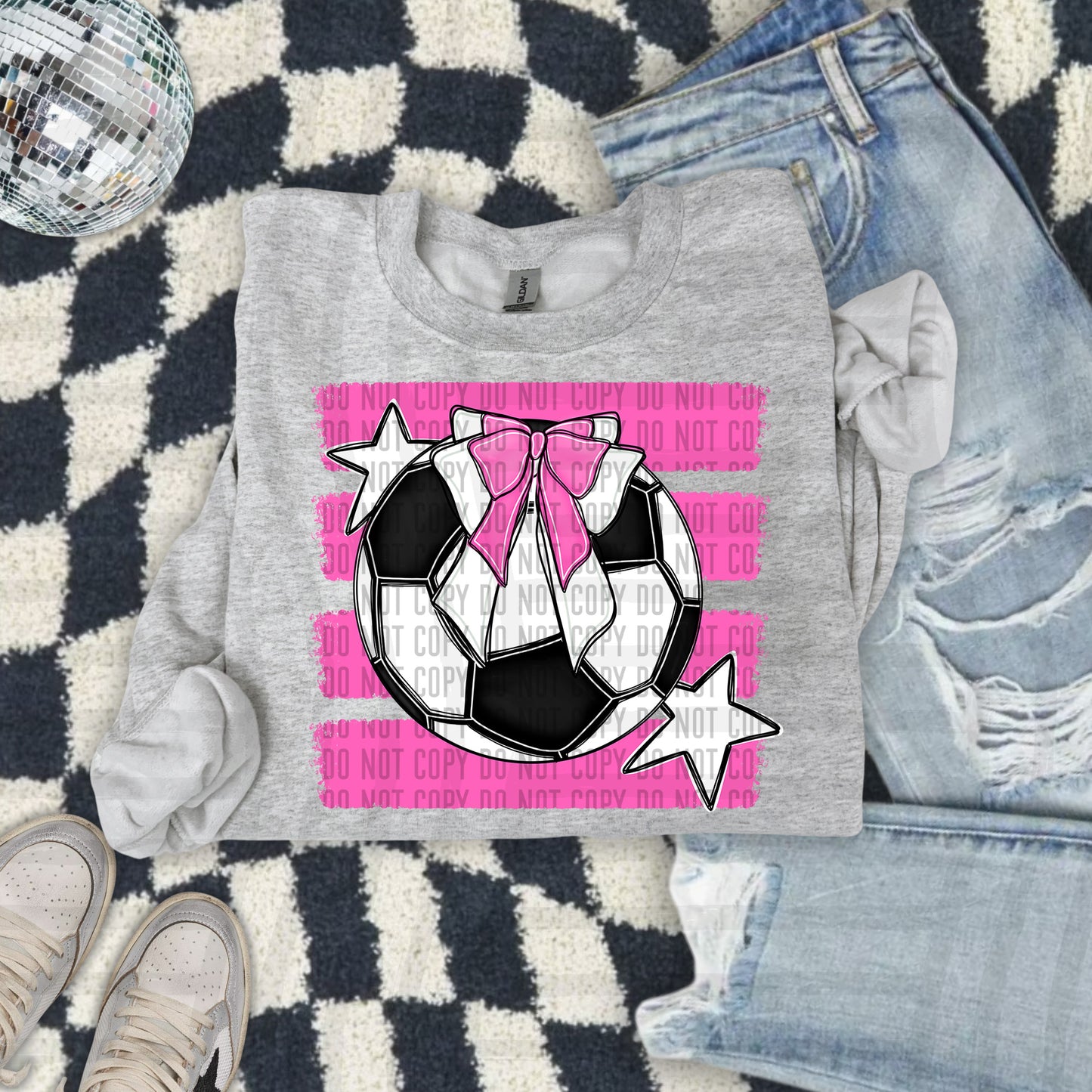 SOCCER BOW CC 2608-0011 - Color Dropdown Digital Download 300DPI PNG FILE