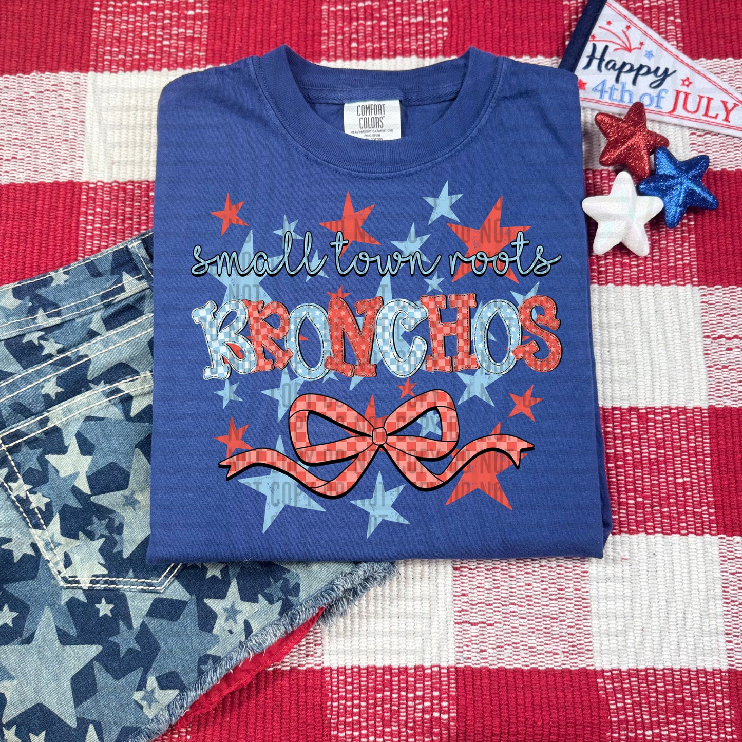 Small Town Roots RWB - Custom + DROPDOWN - 300 DPI digital download