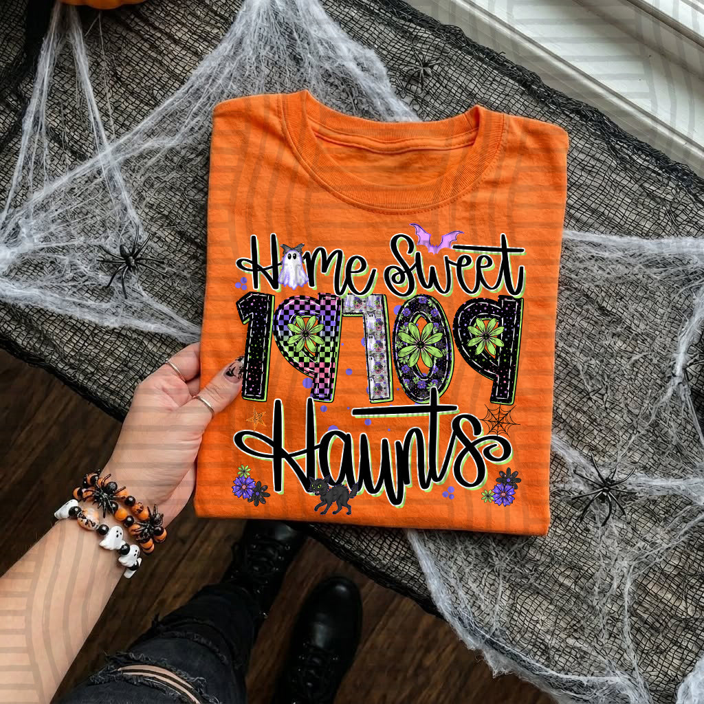 Home Sweet Haunts - ZIP CUSTOM - ZIP CODE - Digital Download 300DPI PNG FILE